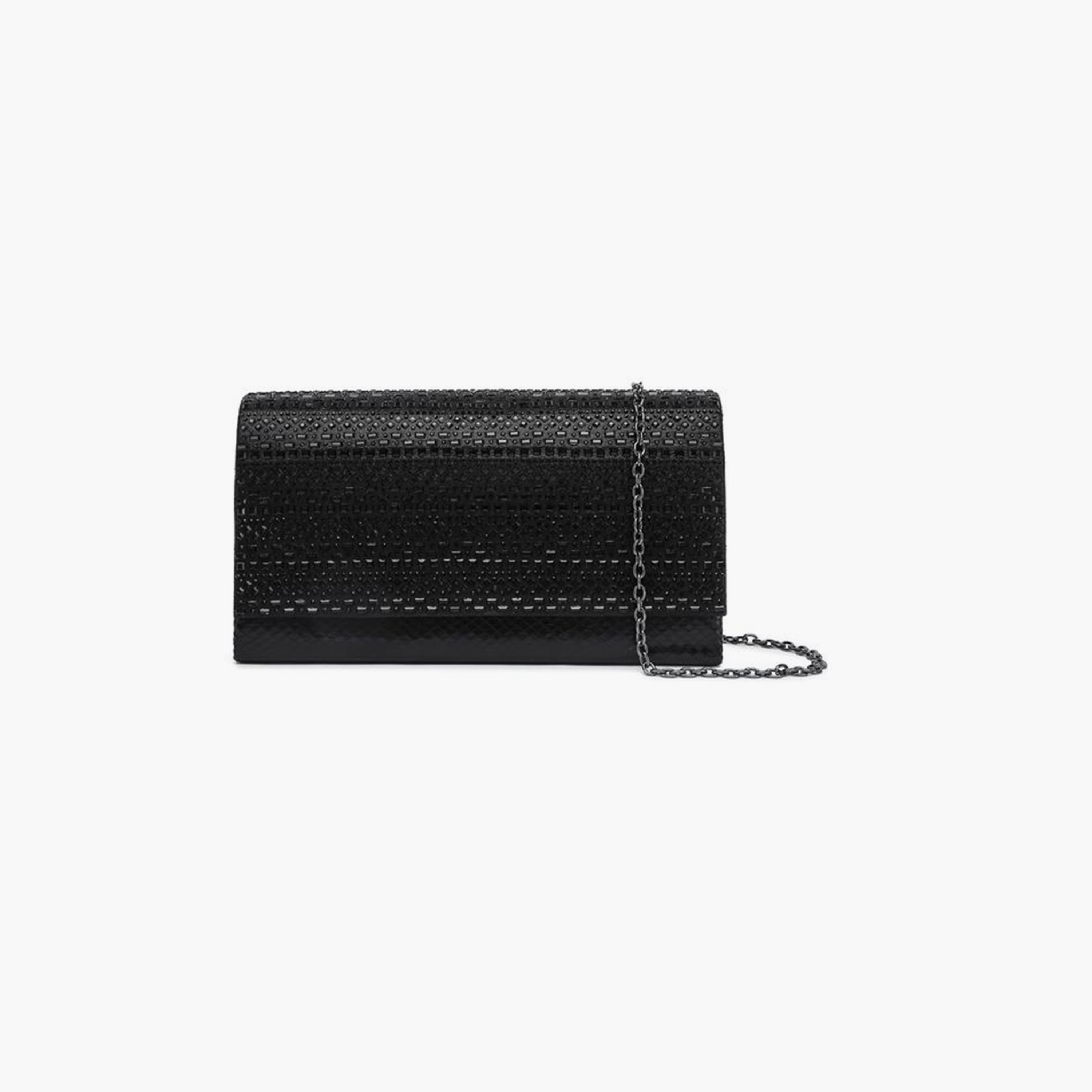 FYOR Embellished Crossbody Bag with Flap and Detachable Strap | 22 X 5 X 12 CM-women-bagsandwallets-handbags-image-1