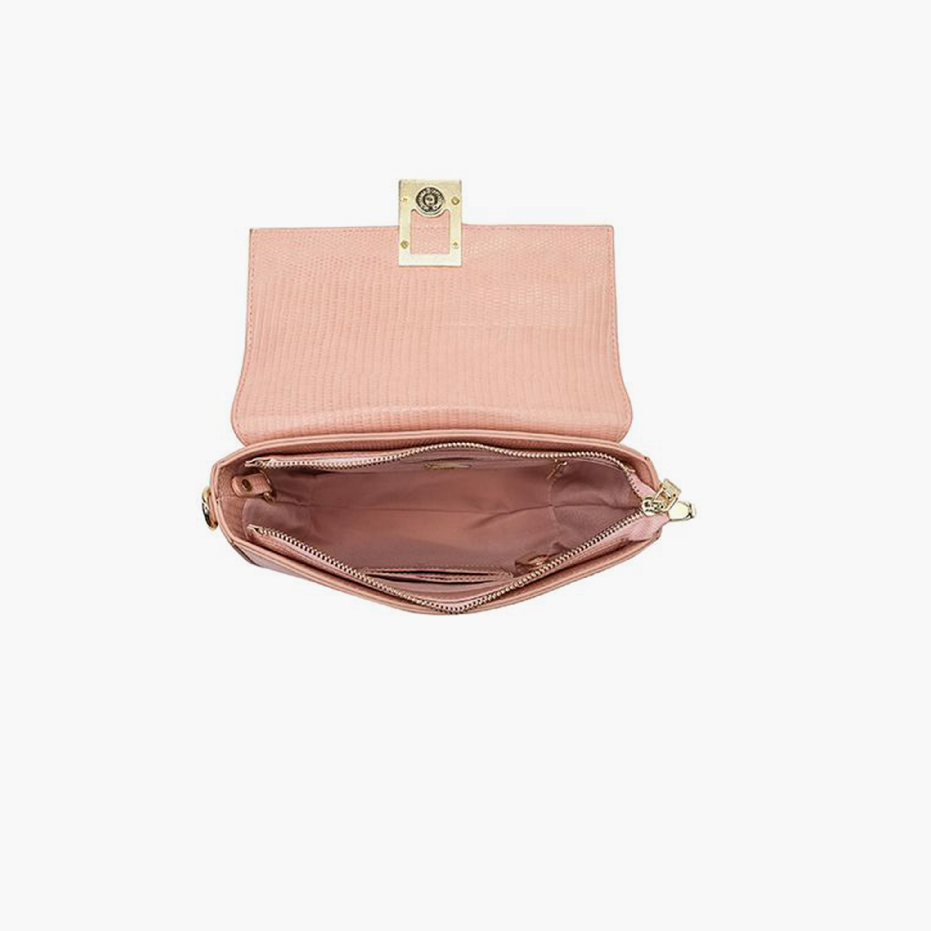 FYOR Textured Crossbody Bag with Magnetic closure and Detachable Strap | 21 X 6 X 13.5 CM-women-bagsandwallets-handbags-image-3