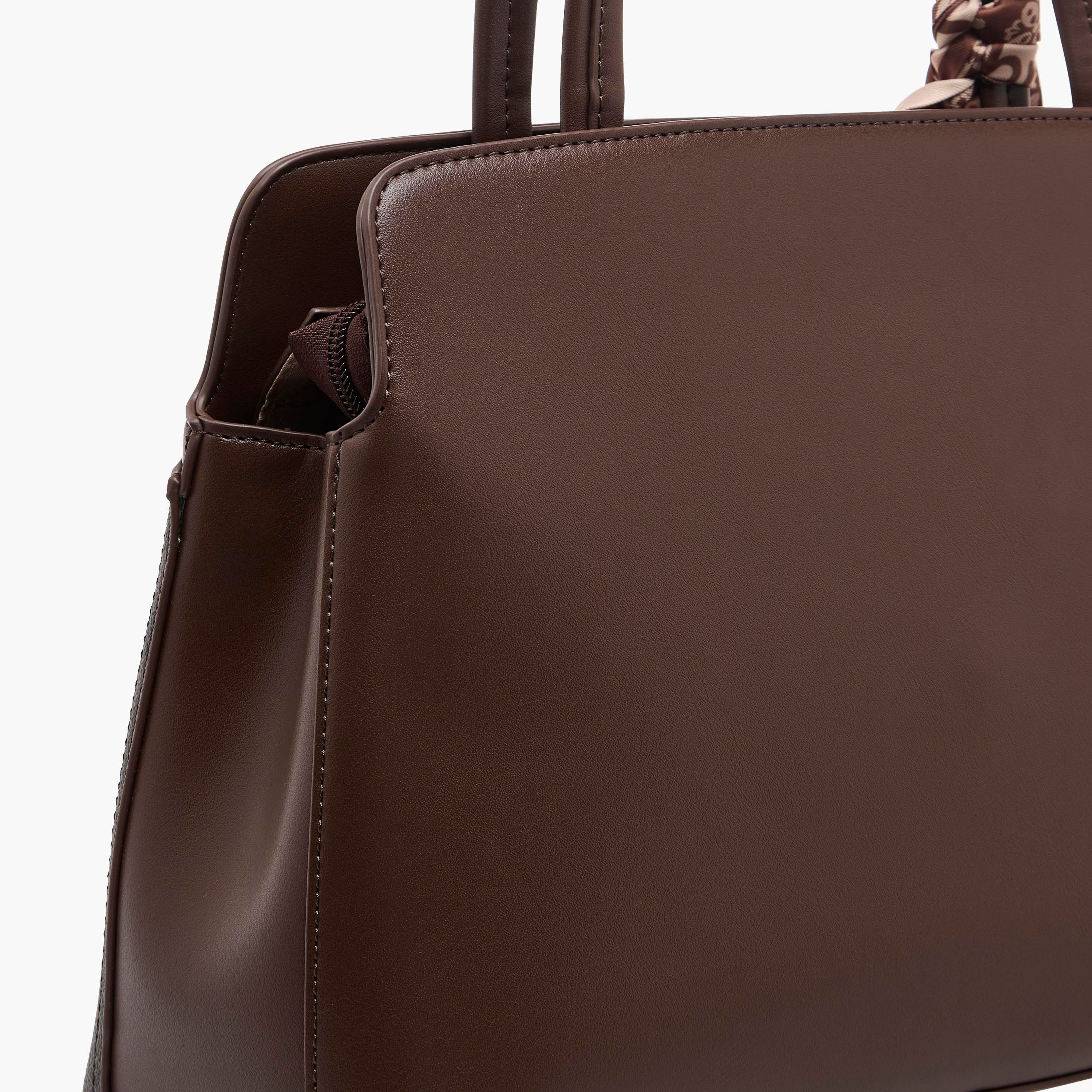 Chrisbella Scarf Accent Tote Bag with Wallet-women-bagsandwallets-handbags-image-8
