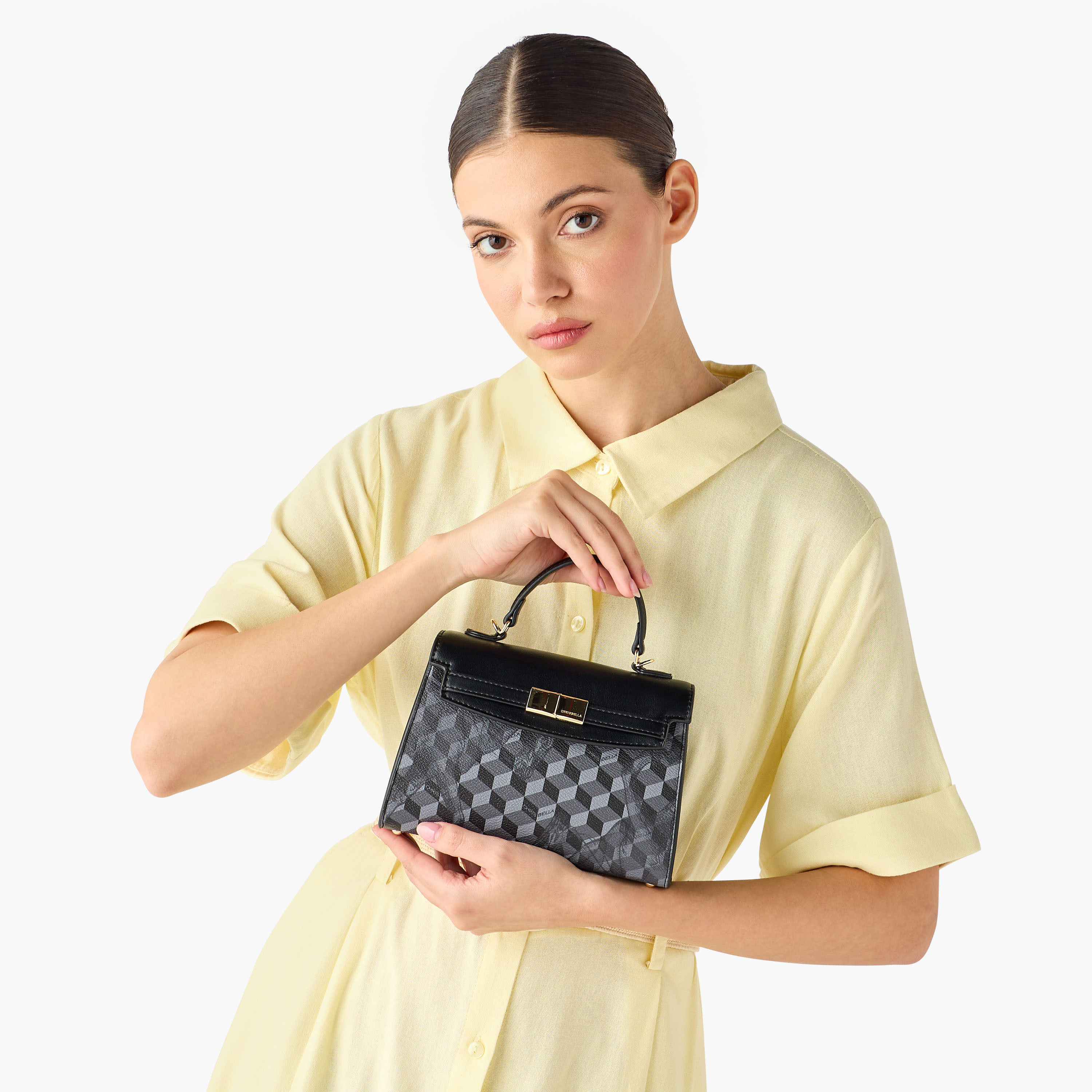 Chrisbella Geometric Print Crossbody Bag with Wallet-women-bagsandwallets-handbags-image-2