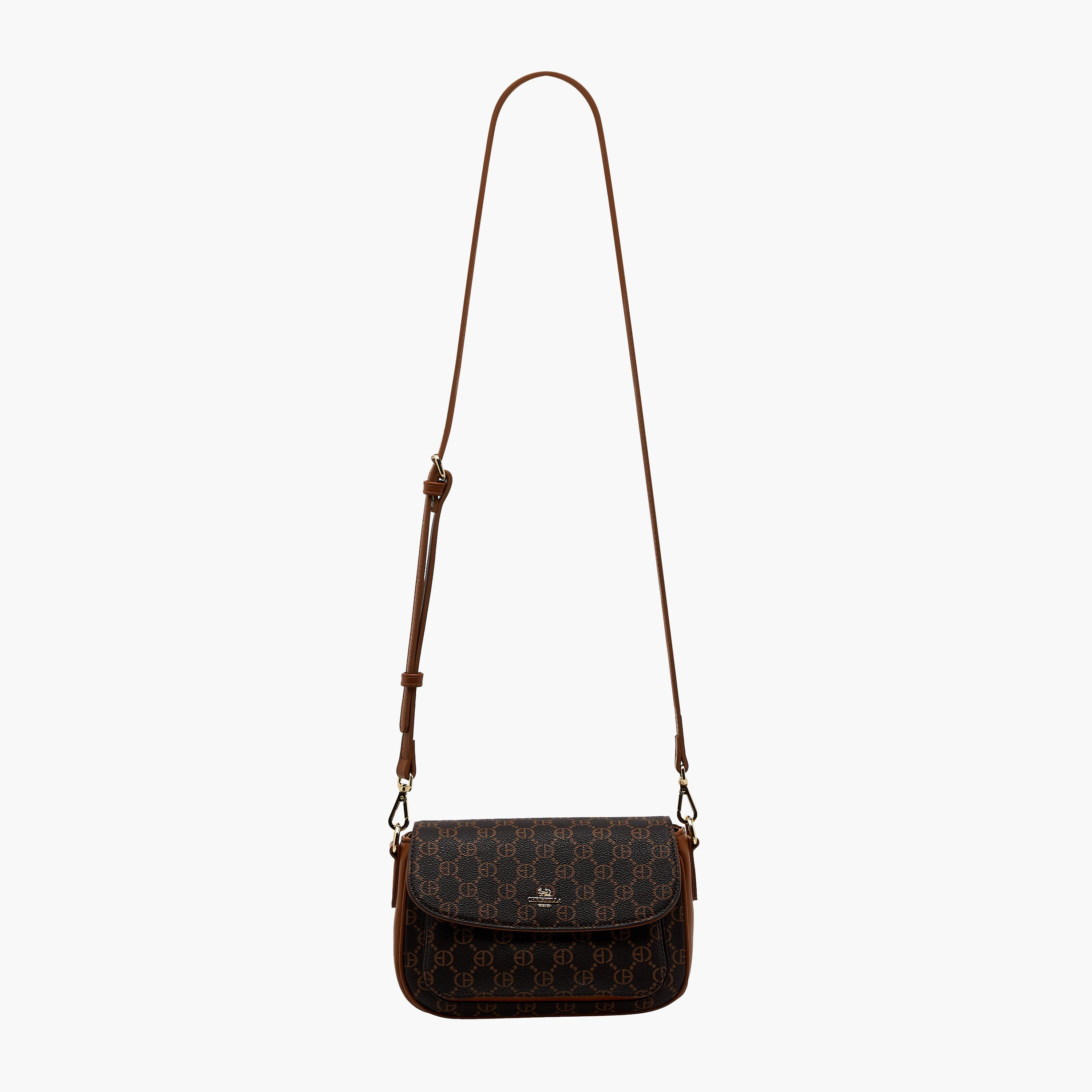 شنطة كروس بودي بطبعات مع محفظة من كريسبيلا-women-bagsandwallets-handbags-image-3