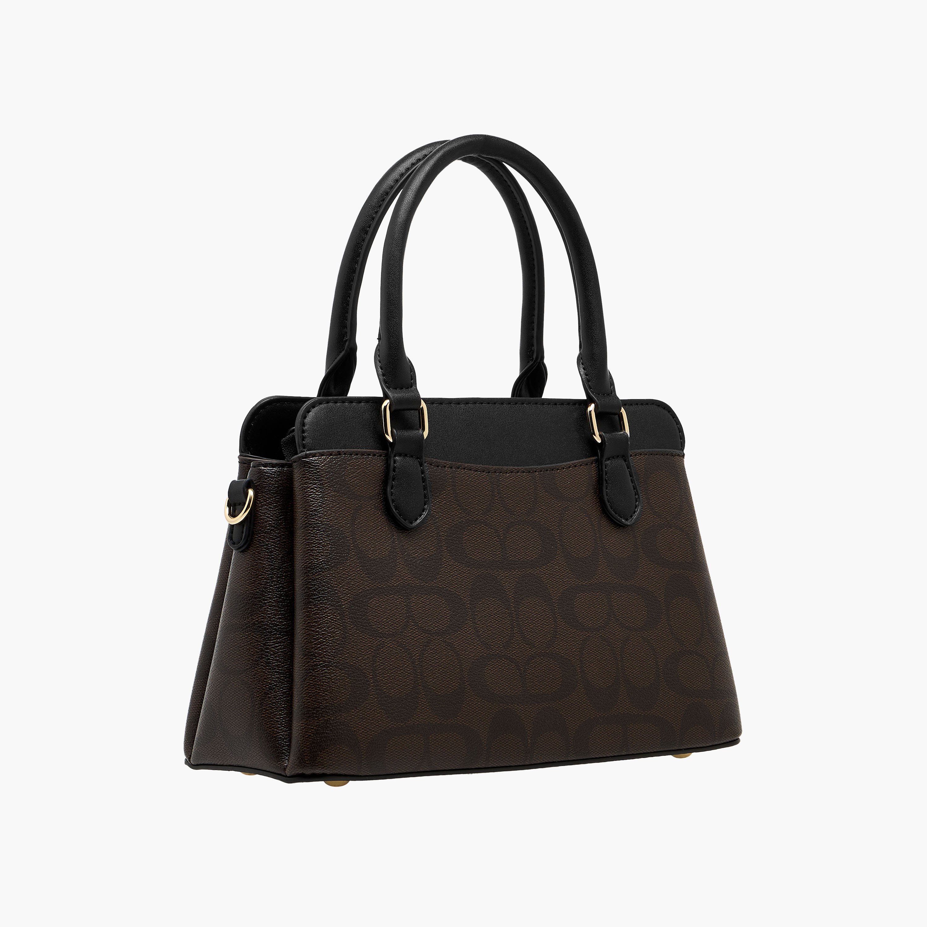 Chrisbella Textured Satchel Bag with Wallet-women-bagsandwallets-handbags-image-4