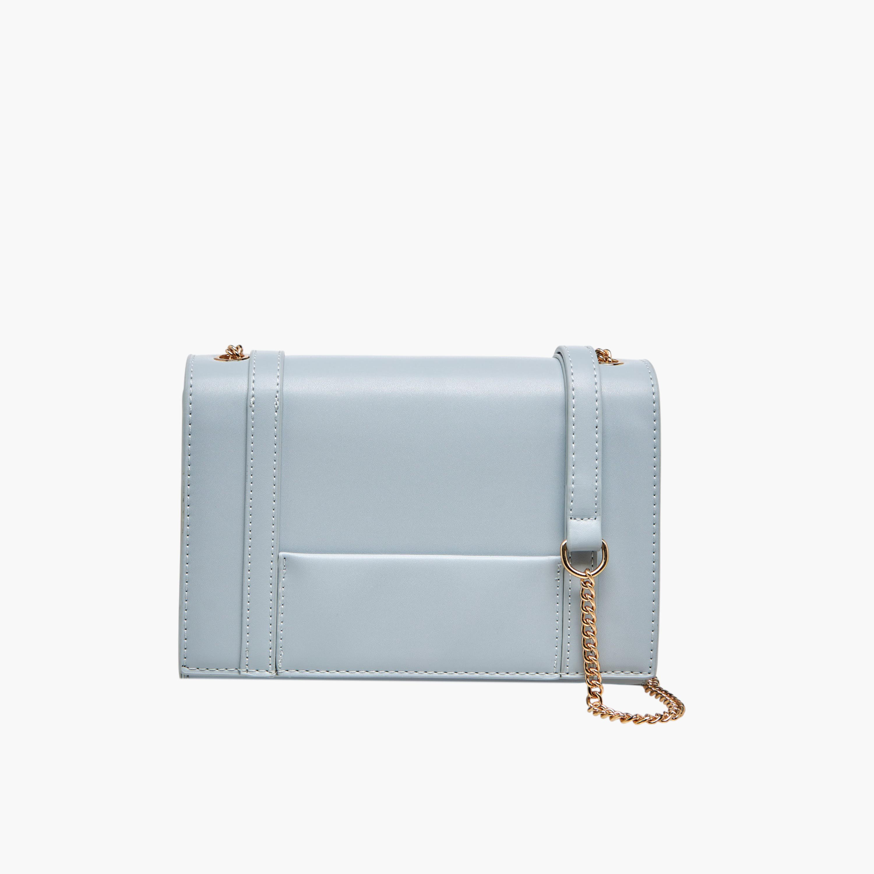 Adore Solid Crossbody Bag with Chain Strap-women-bagsandwallets-handbags-image-1