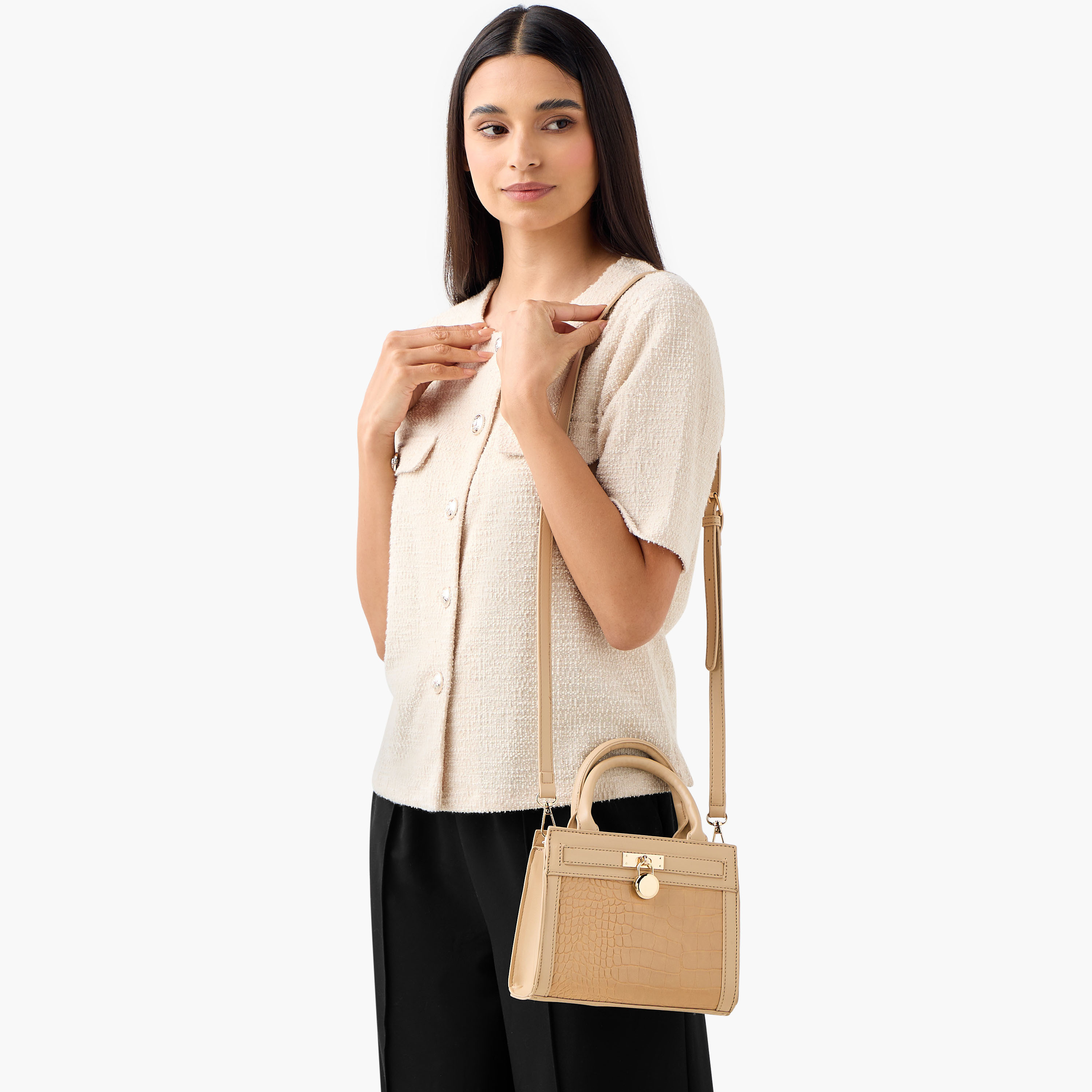 شنطة كروس بودي بارزة الملمس بحزام قابل للفصل من أدور-women-bagsandwallets-handbags-image-8