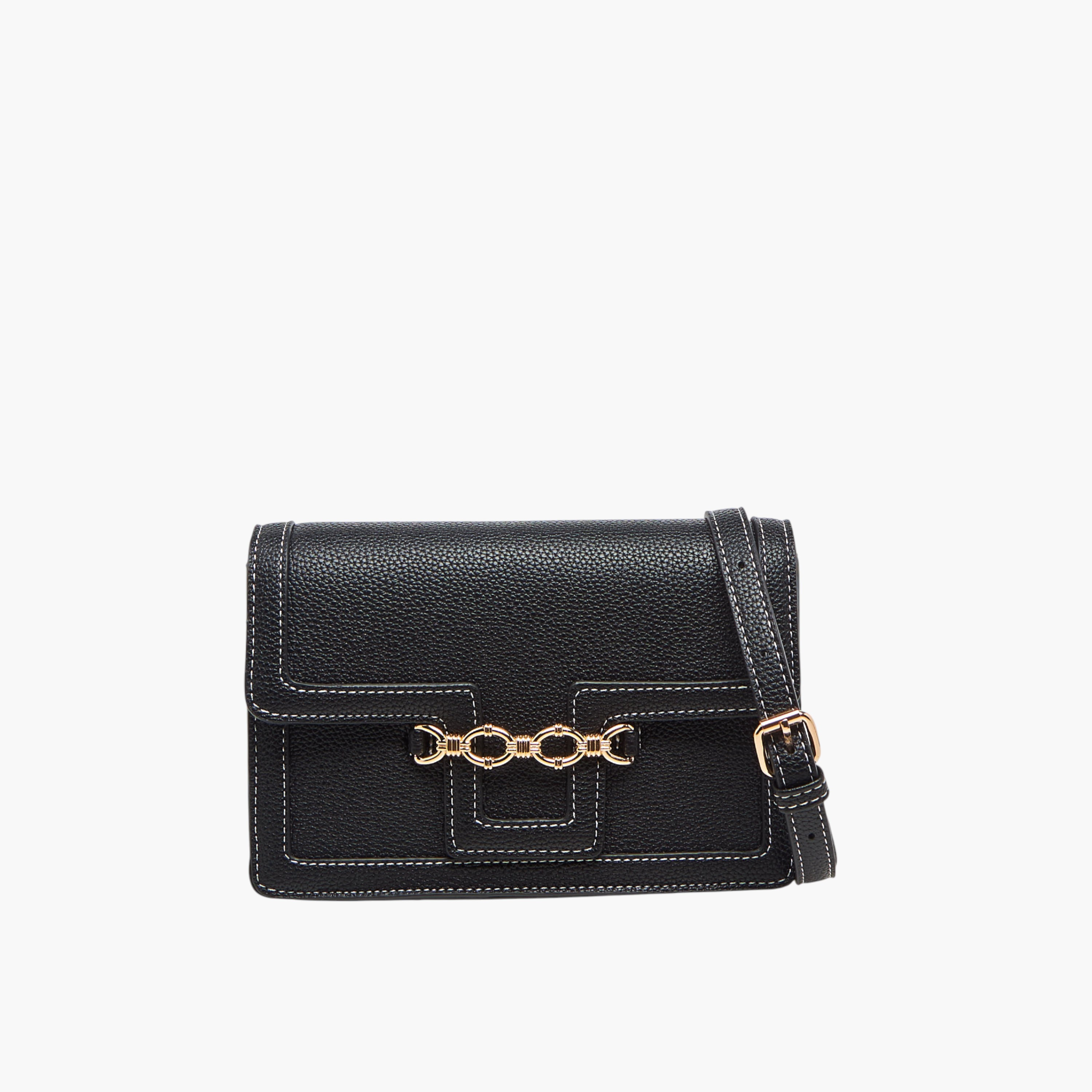 شنطة كروس بودي بارزة الملمس بحزام قابل للفصل من أدور-women-bagsandwallets-handbags-image-1