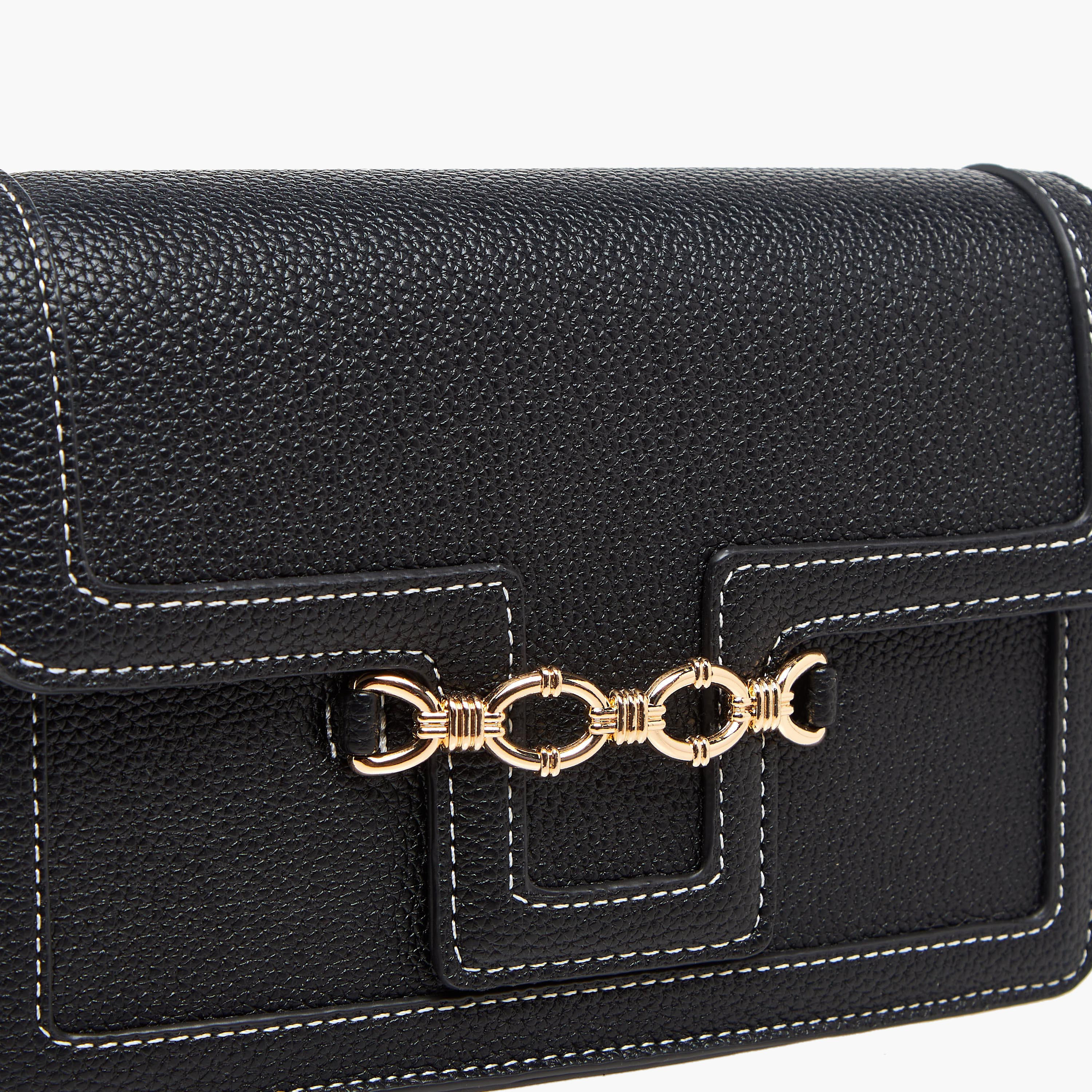 شنطة كروس بودي بارزة الملمس بحزام قابل للفصل من أدور-women-bagsandwallets-handbags-image-5