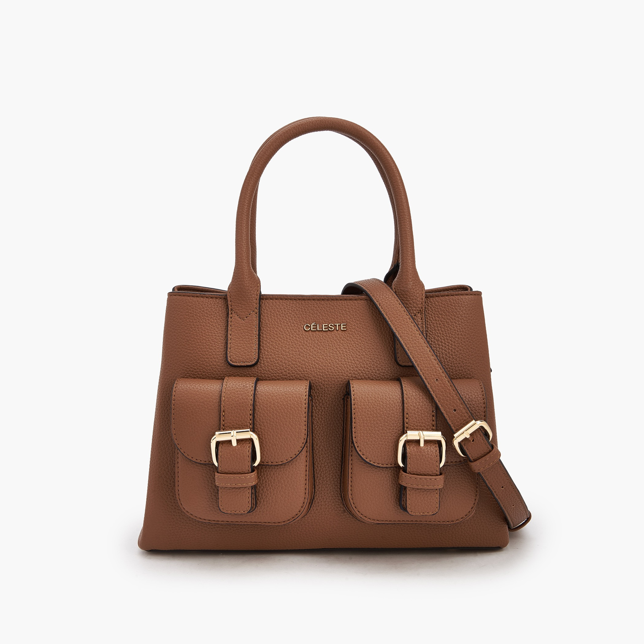 شنطة توتي سادة بمقابض من سيليست-women-bagsandwallets-handbags-image-1