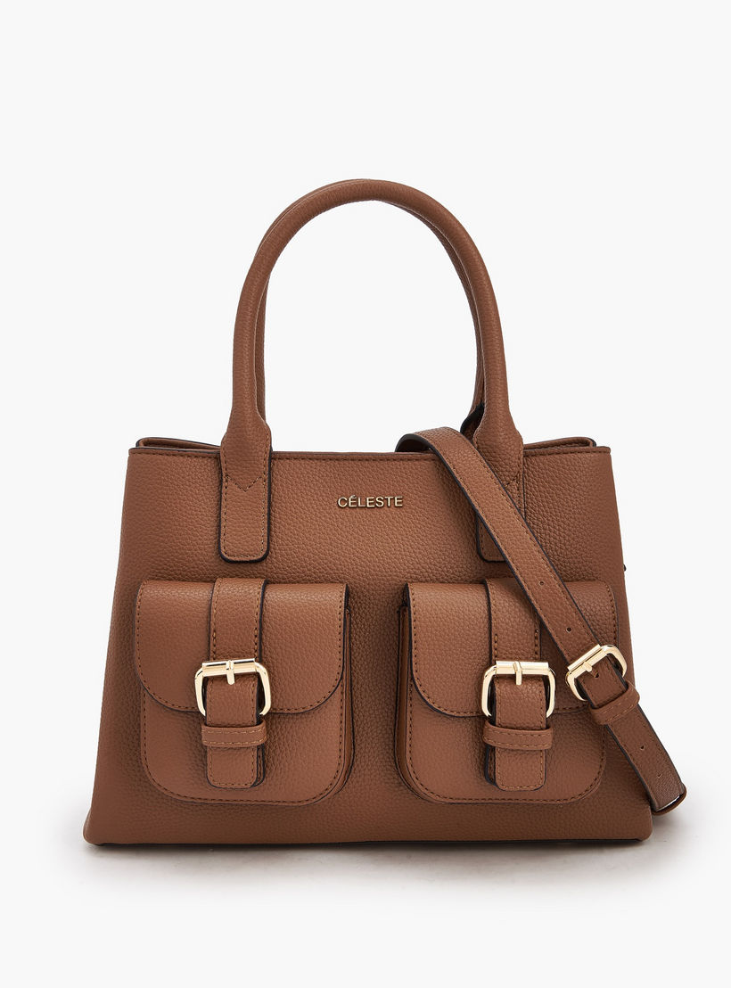 شنطة توتي سادة بمقابض من سيليست-women-bagsandwallets-handbags-image-1