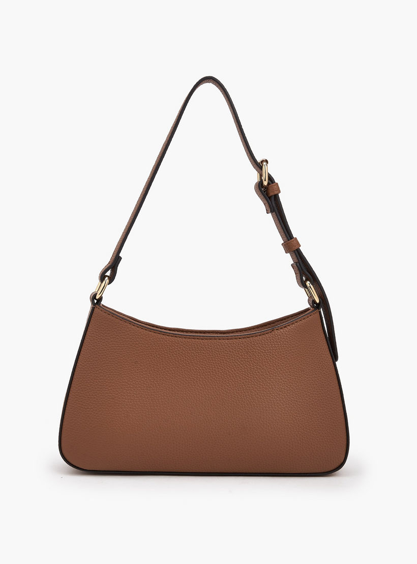 شنطة كتف بارزة الملمس بسحاب إغلاق من سيليست-women-bagsandwallets-handbags-image-5