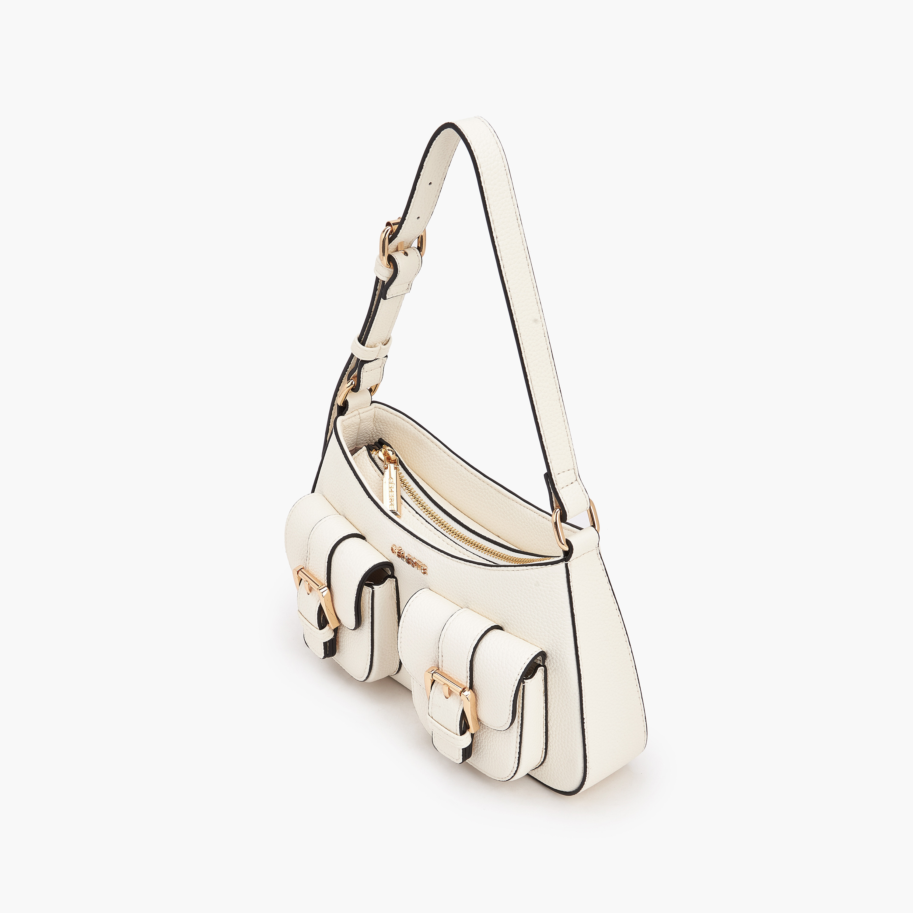 شنطة كتف بارزة الملمس بسحاب إغلاق من سيليست-women-bagsandwallets-handbags-image-6