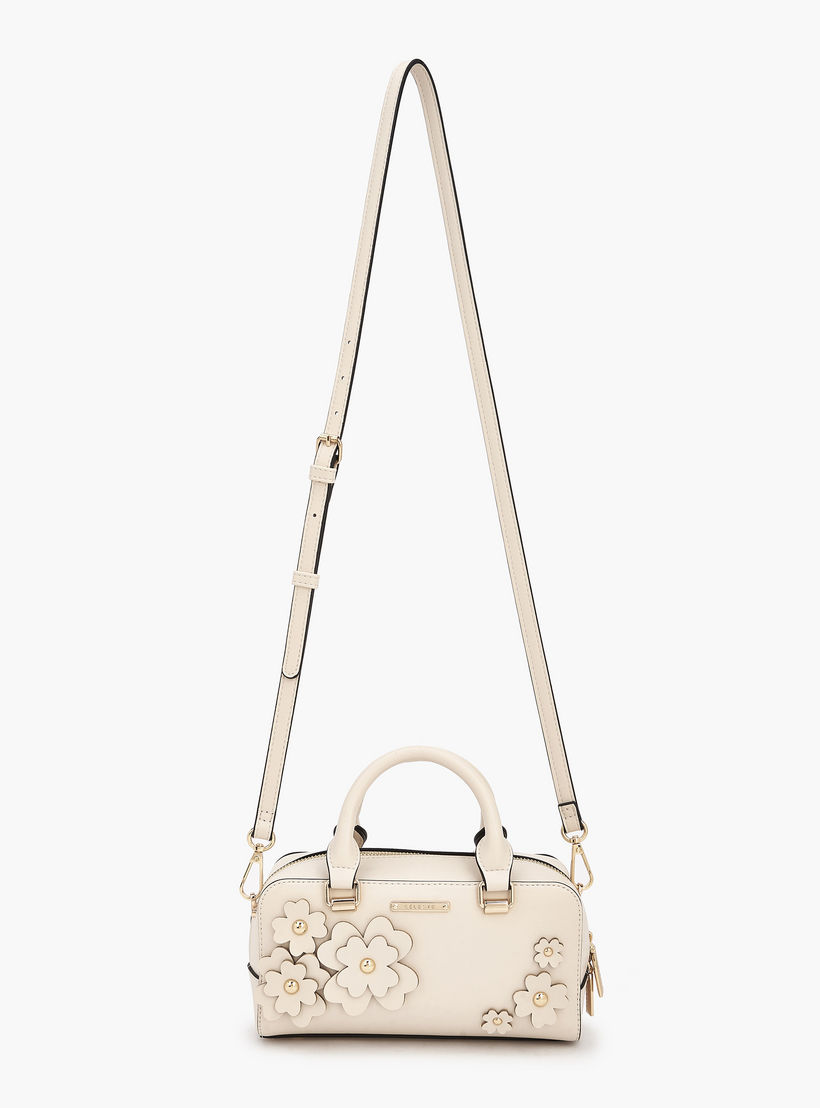شنطة كروس بودي بمقابض مزدوجة وزخارف زهرية من سيليست-women-bagsandwallets-handbags-image-3