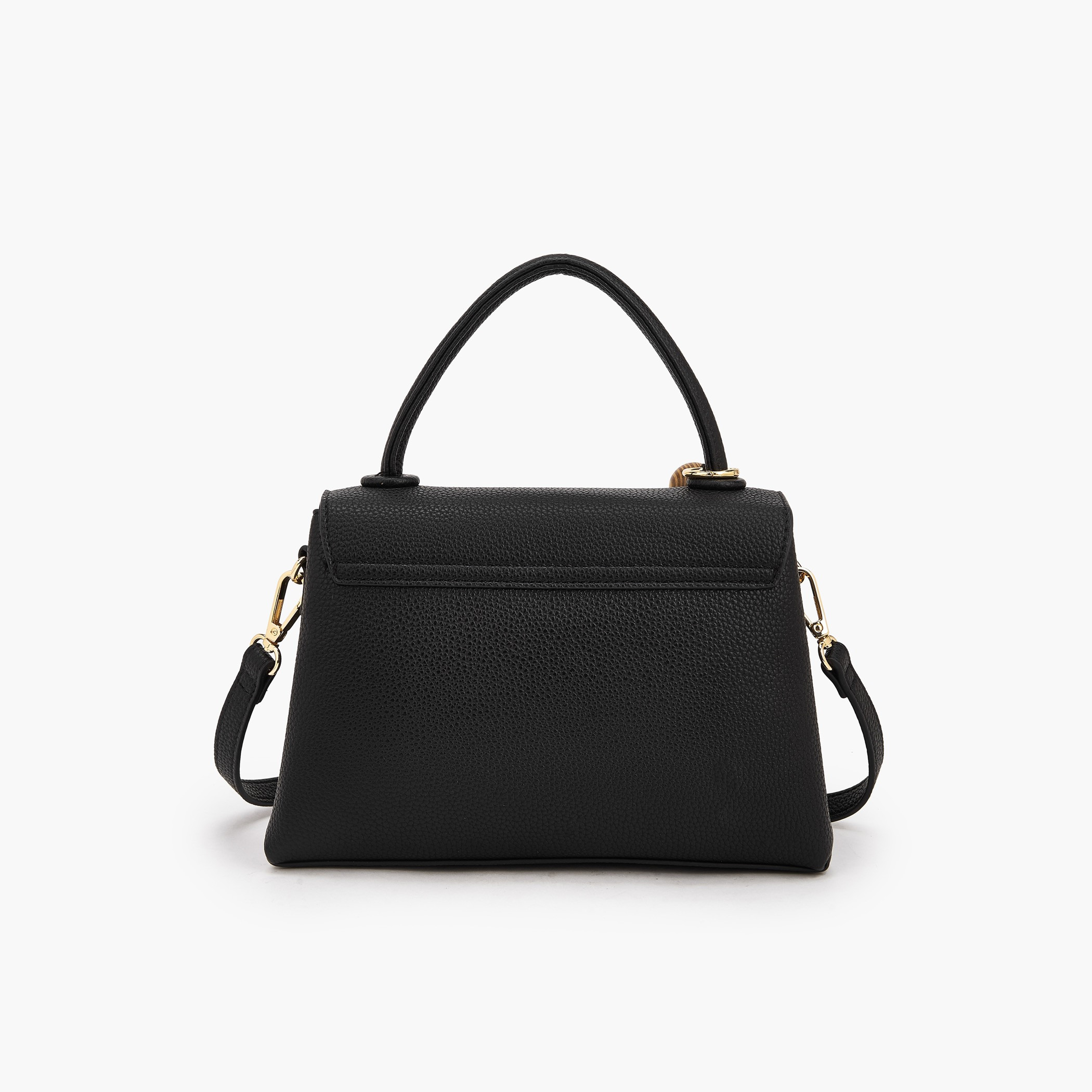 Celeste Textured Satchel Bag with Bag Charm-women-bagsandwallets-handbags-image-4