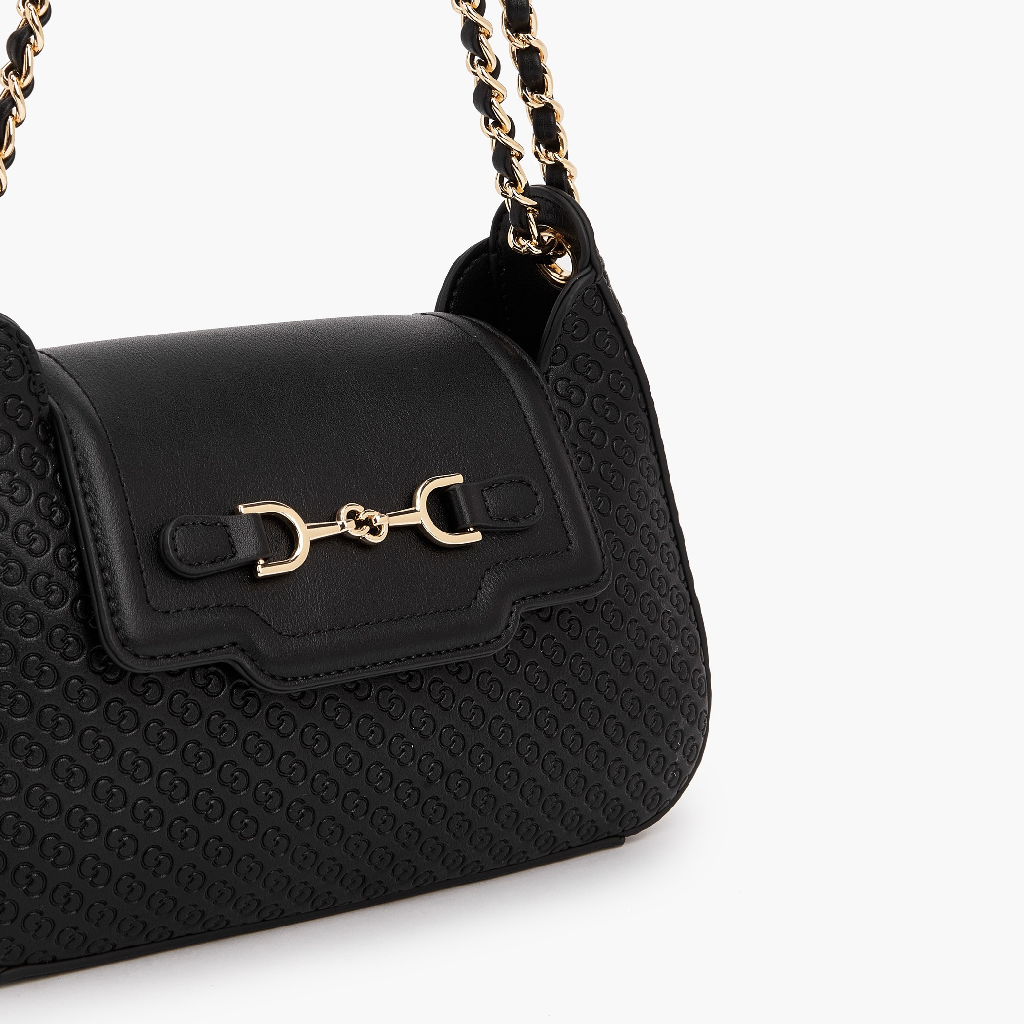 Celeste Monogram Embossed Crossbody Bag with Chain Strap-women-bagsandwallets-handbags-image-5