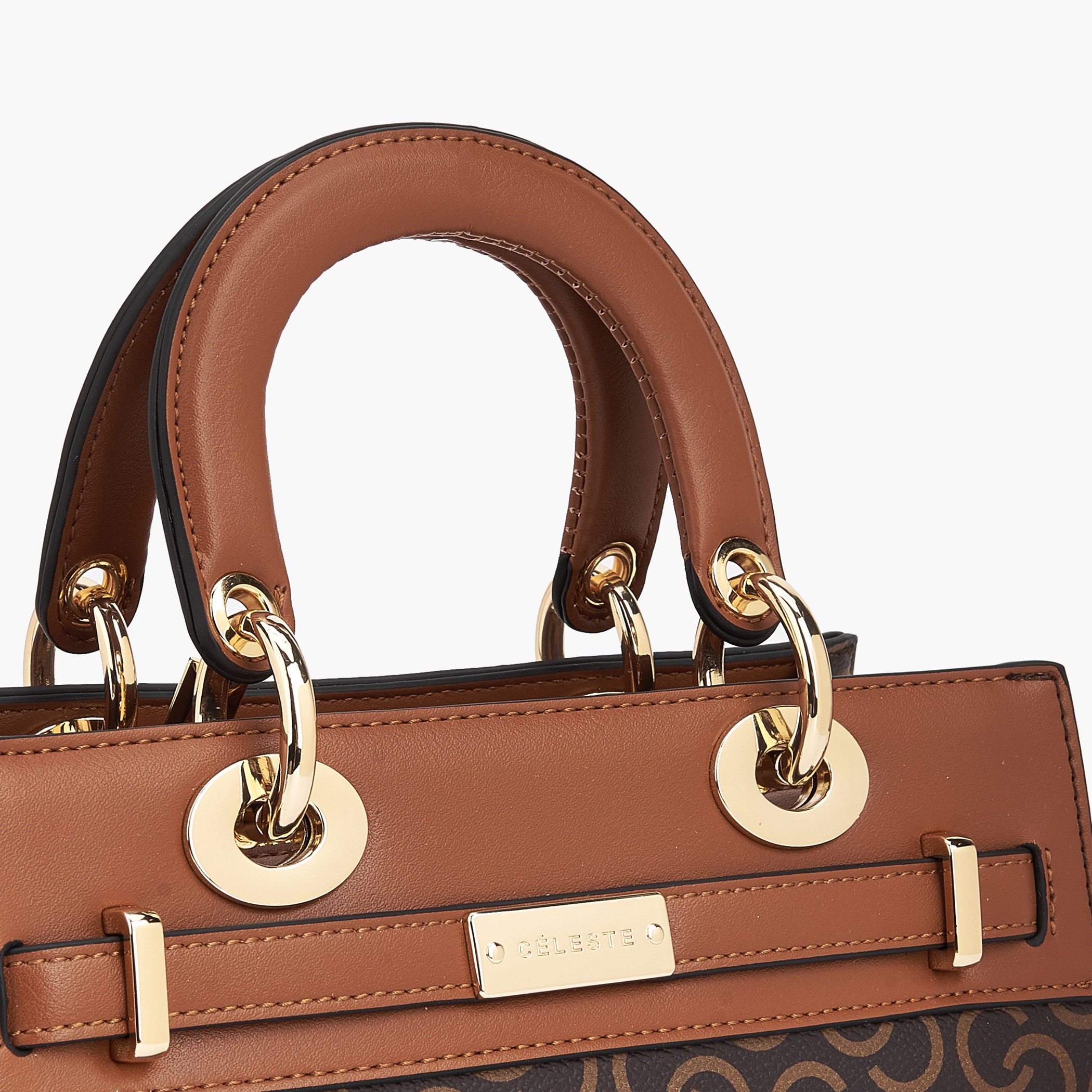 Celeste Monogram Print Tote Bag with Handles-women-bagsandwallets-handbags-image-5