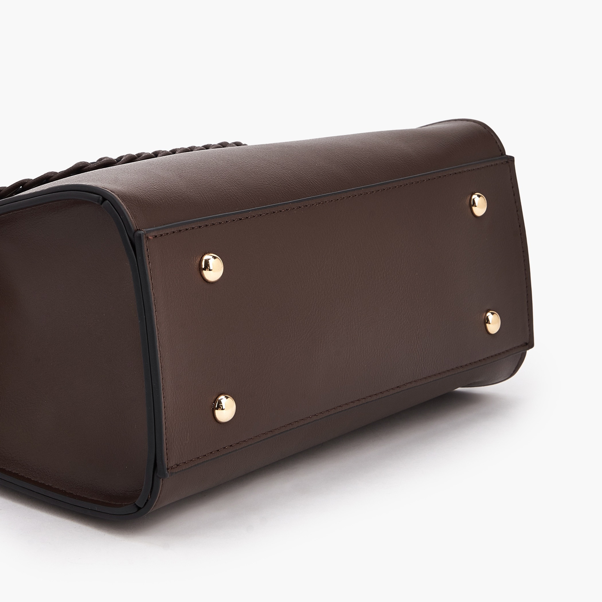 Celeste Stitch Design Satchel Bag with Twist Lock Closure-women-bagsandwallets-handbags-image-6