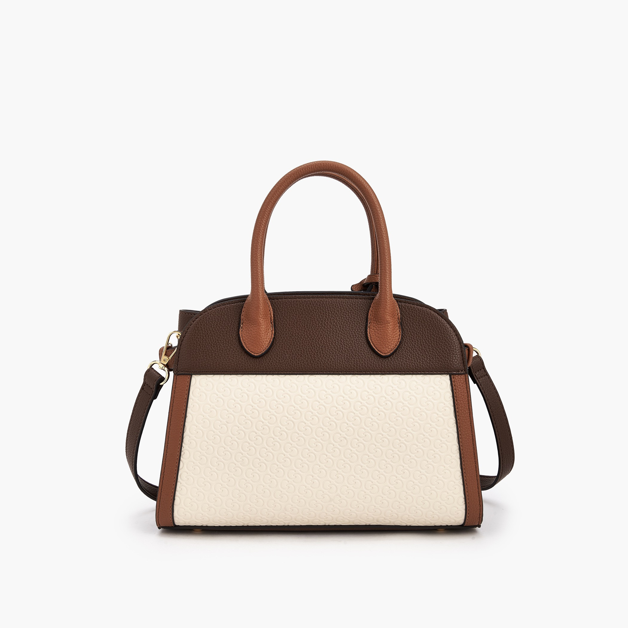 Celeste Monogram Embossed Tote Bag with Double Handle-women-bagsandwallets-handbags-image-6