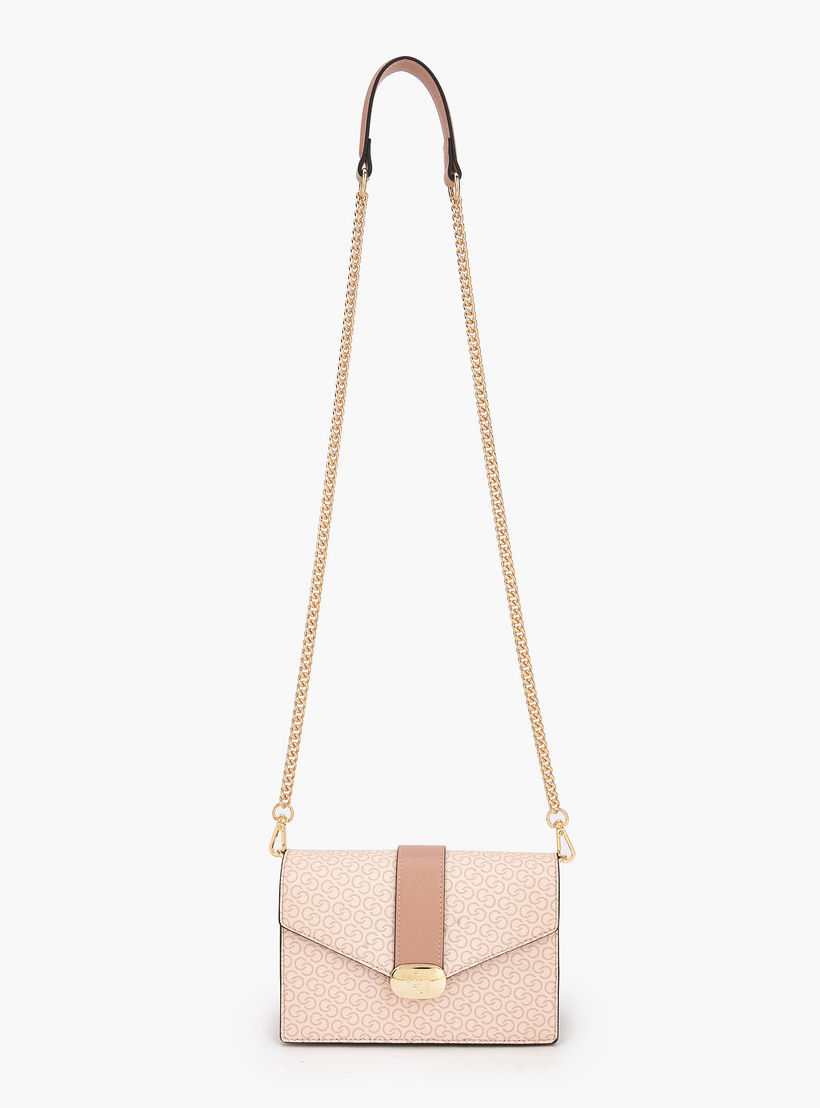 شنطة كروس بودي بحزام سلسلة وطبعات مونوجرام من سيليست-women-bagsandwallets-handbags-image-3