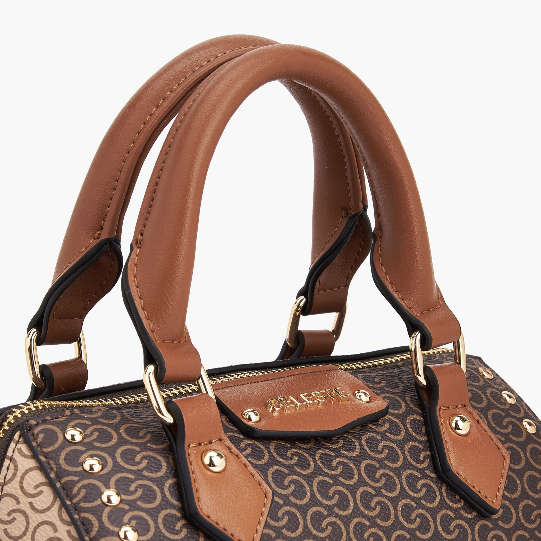 شنطة كروس بودي بارزة الملمس بحزام قابل للتعديل من سيليست-women-bagsandwallets-handbags-image-5