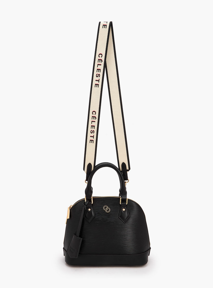 شنطة قبة بارزة الملمس بحزام قابل للفصل-women-bagsandwallets-handbags-image-3