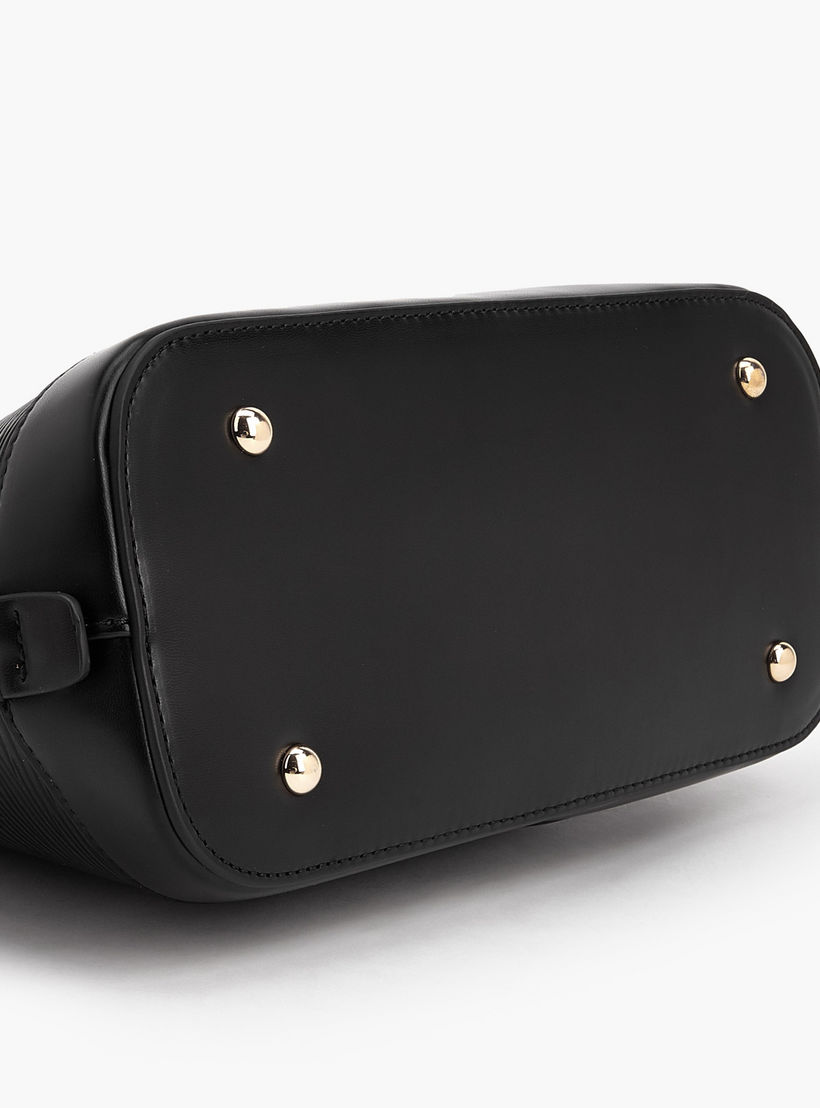 شنطة قبة بارزة الملمس بحزام قابل للفصل-women-bagsandwallets-handbags-image-7