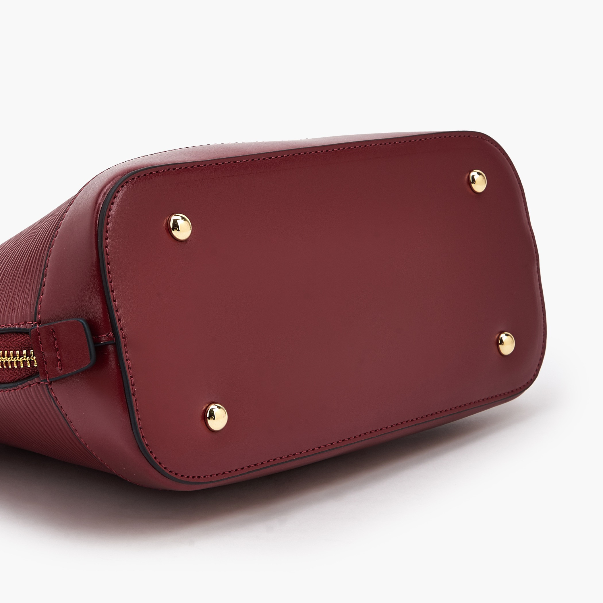 Textured Dome Bag with Detachable Strap-women-bagsandwallets-handbags-image-7