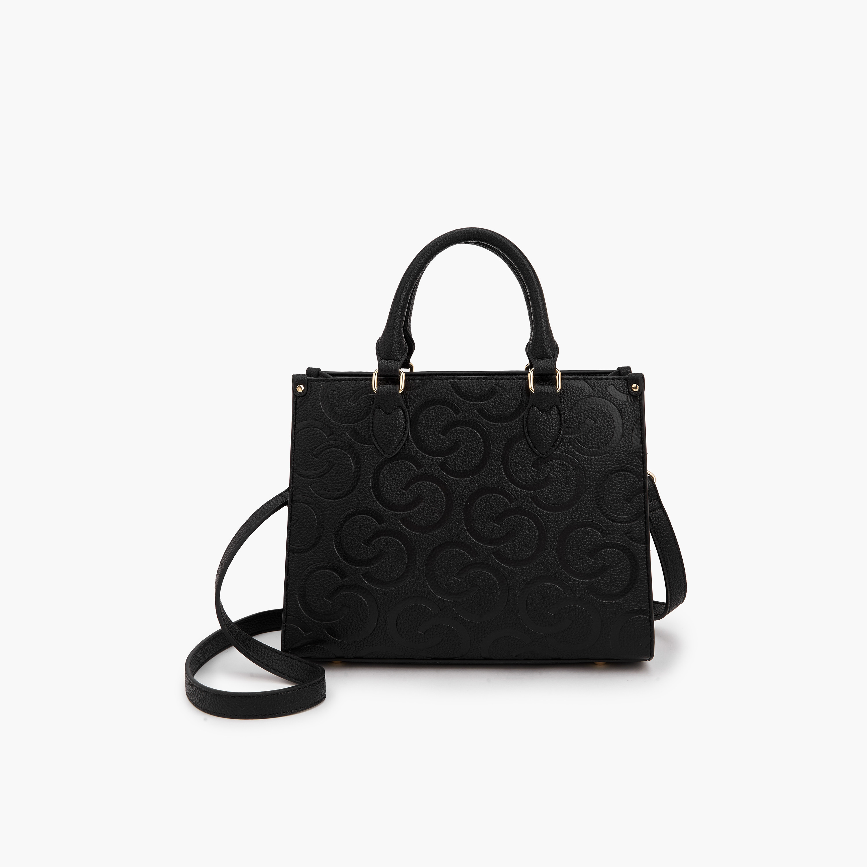 Celeste Monogram Embossed Tote Bag with Detachable Strap-women-bagsandwallets-handbags-image-6