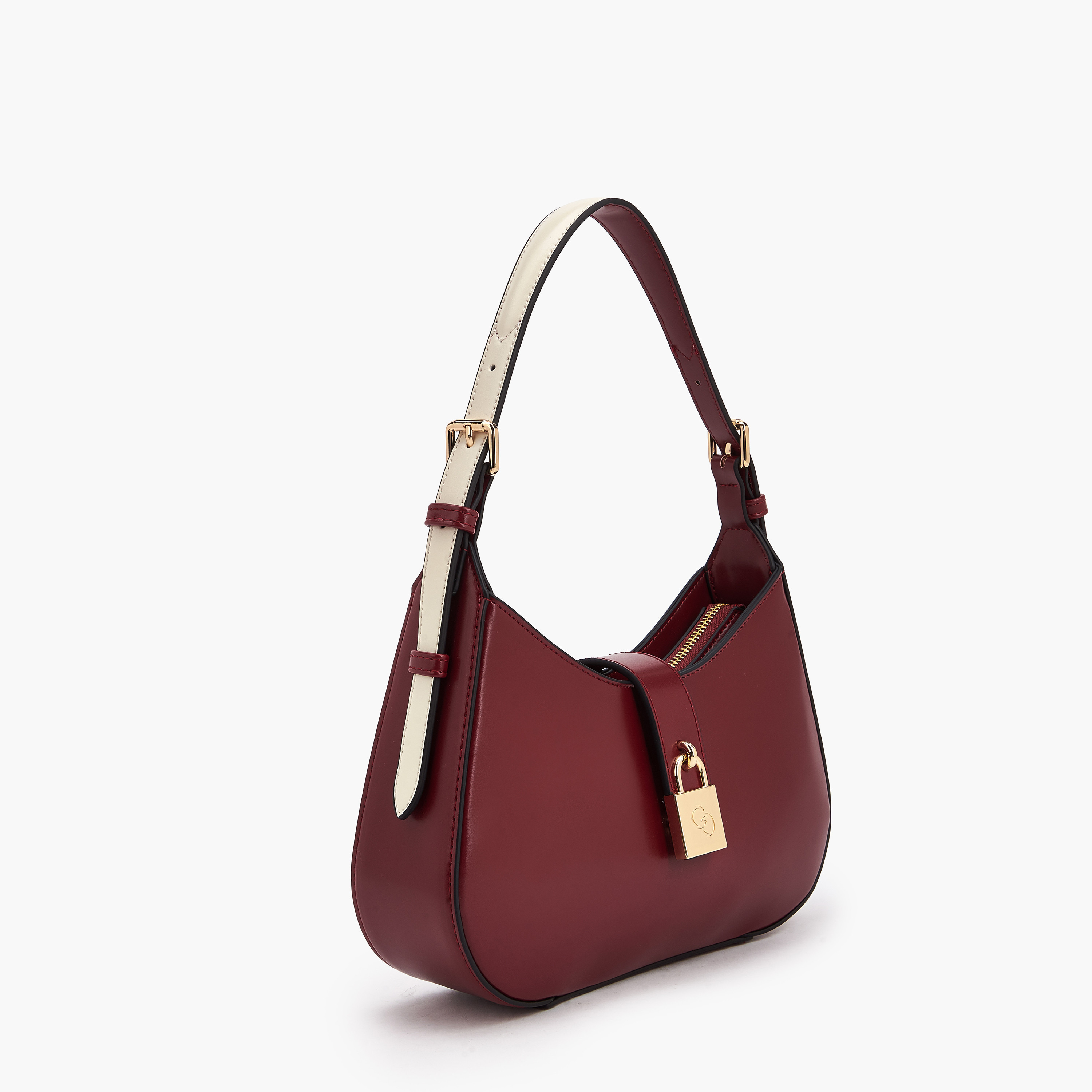 شنطة كتف سادة بمقبض قابل للتعديل من سيليست-women-bagsandwallets-handbags-image-4