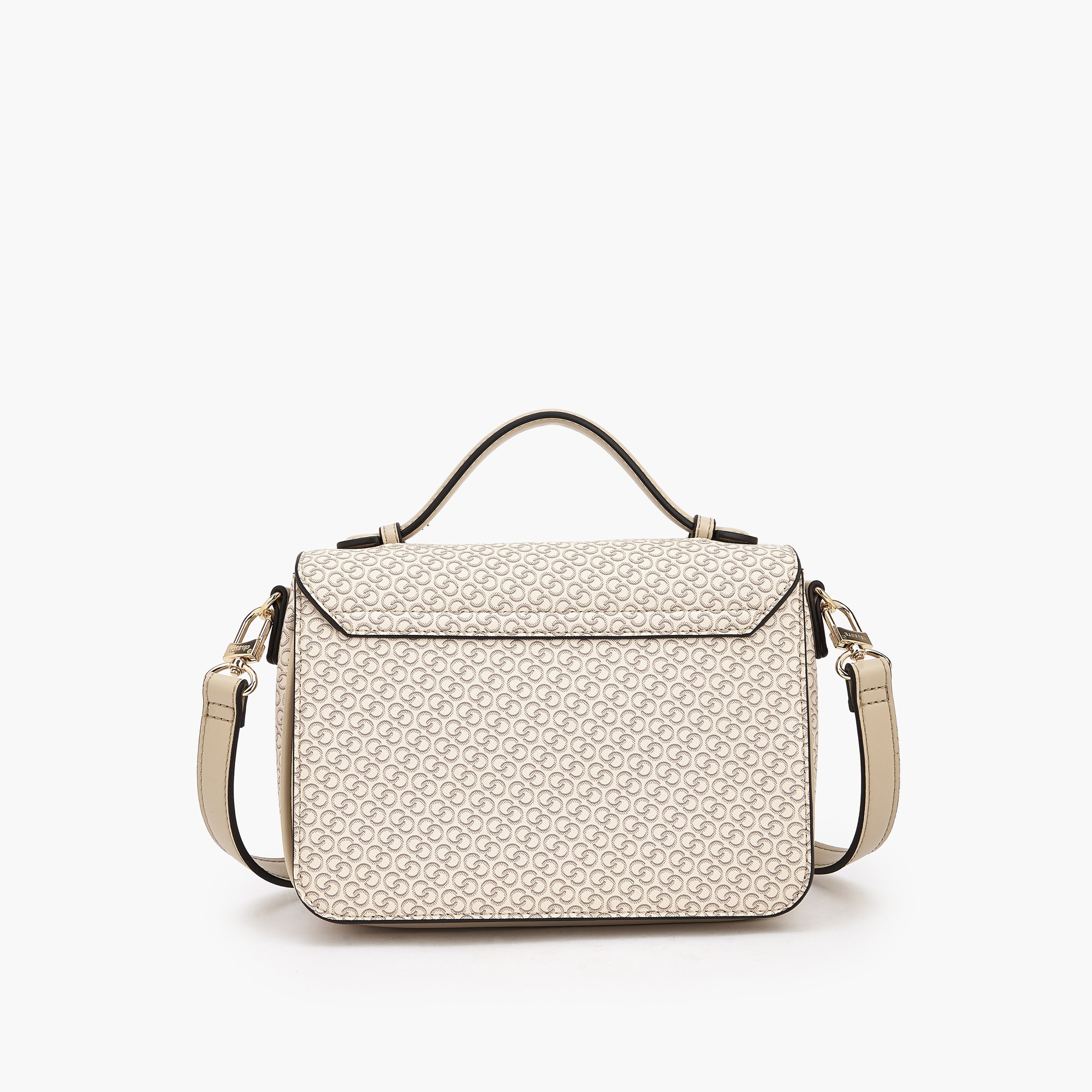 شنطة ساتشل بطبعات مونوجرام مع زر إغلاق من سيليست-women-bagsandwallets-handbags-image-5