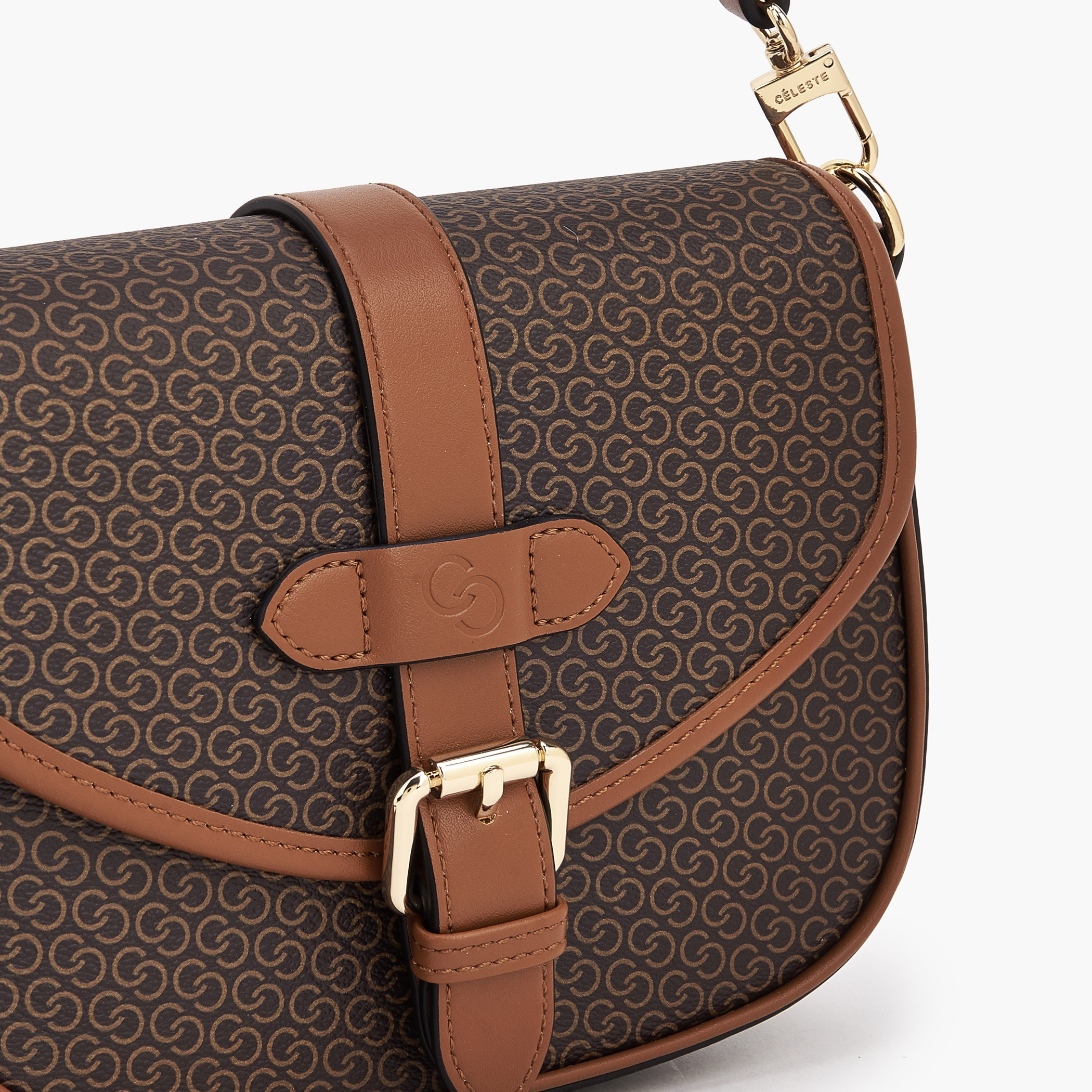 Celeste Monogram Print Crossbody Bag with Button Closure-women-bagsandwallets-handbags-image-5