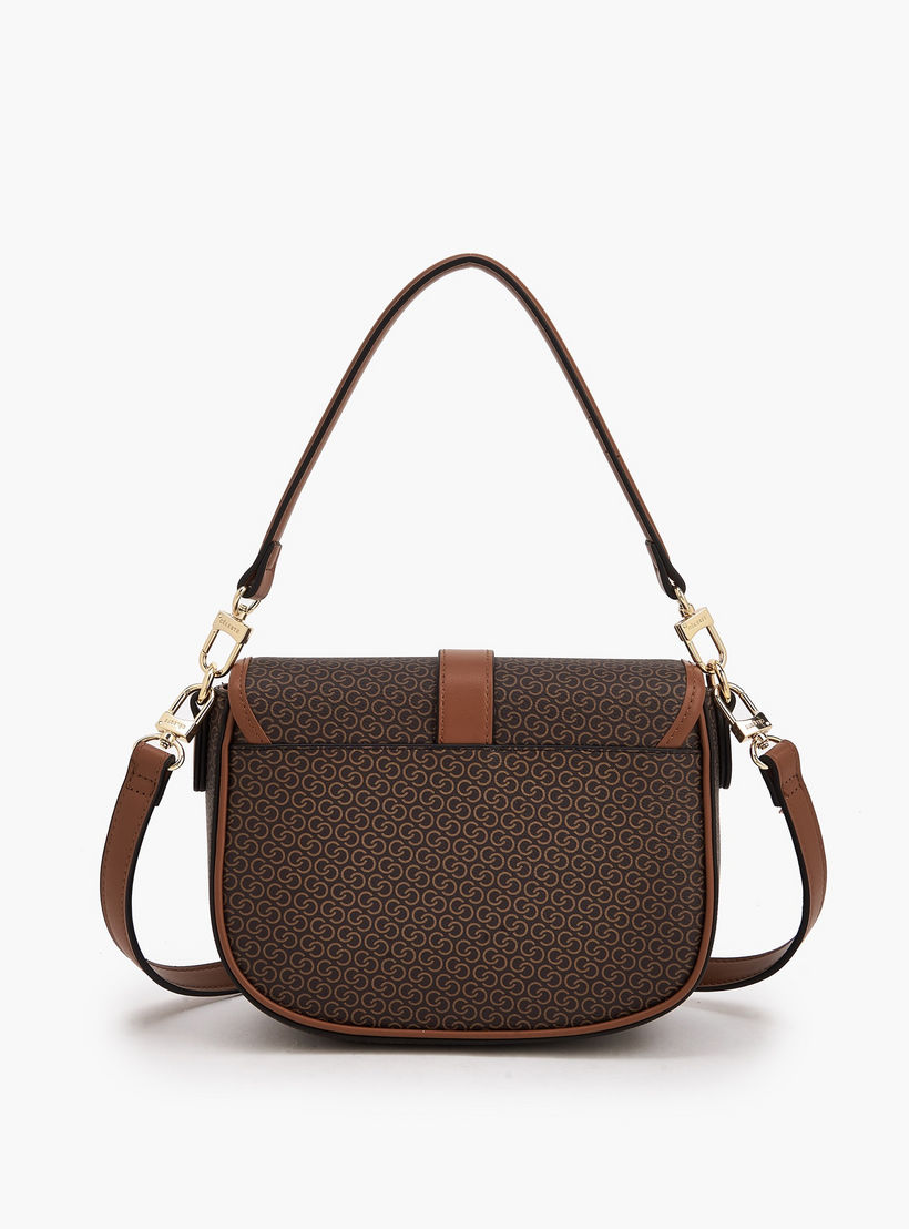 Celeste Monogram Print Crossbody Bag with Button Closure-women-bagsandwallets-handbags-image-6