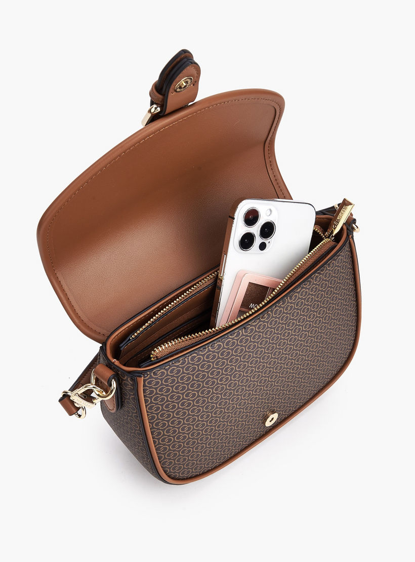 Celeste Monogram Print Crossbody Bag with Button Closure-women-bagsandwallets-handbags-image-8