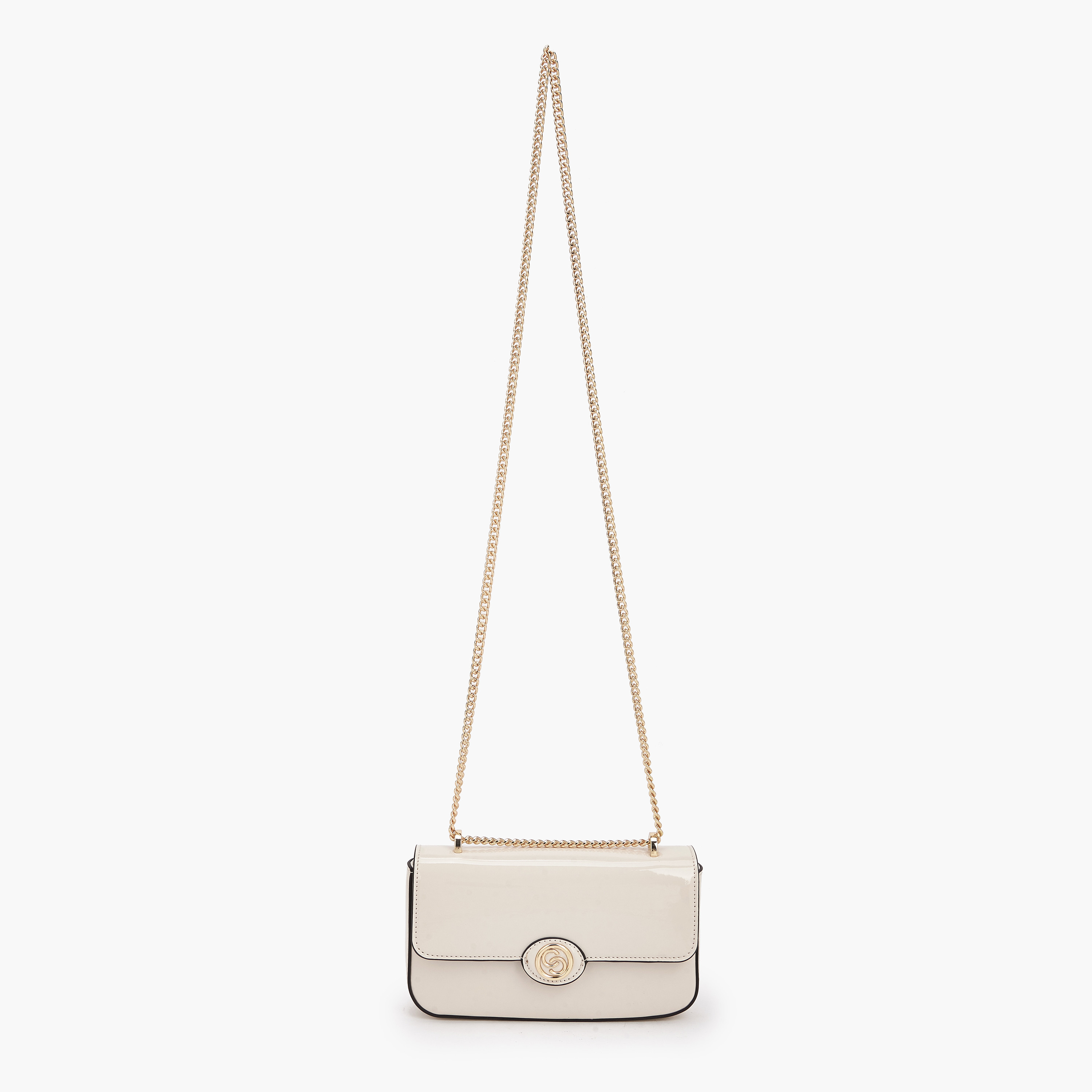 Celeste Solid Crossbody Bag with Chain Strap-women-bagsandwallets-handbags-image-3