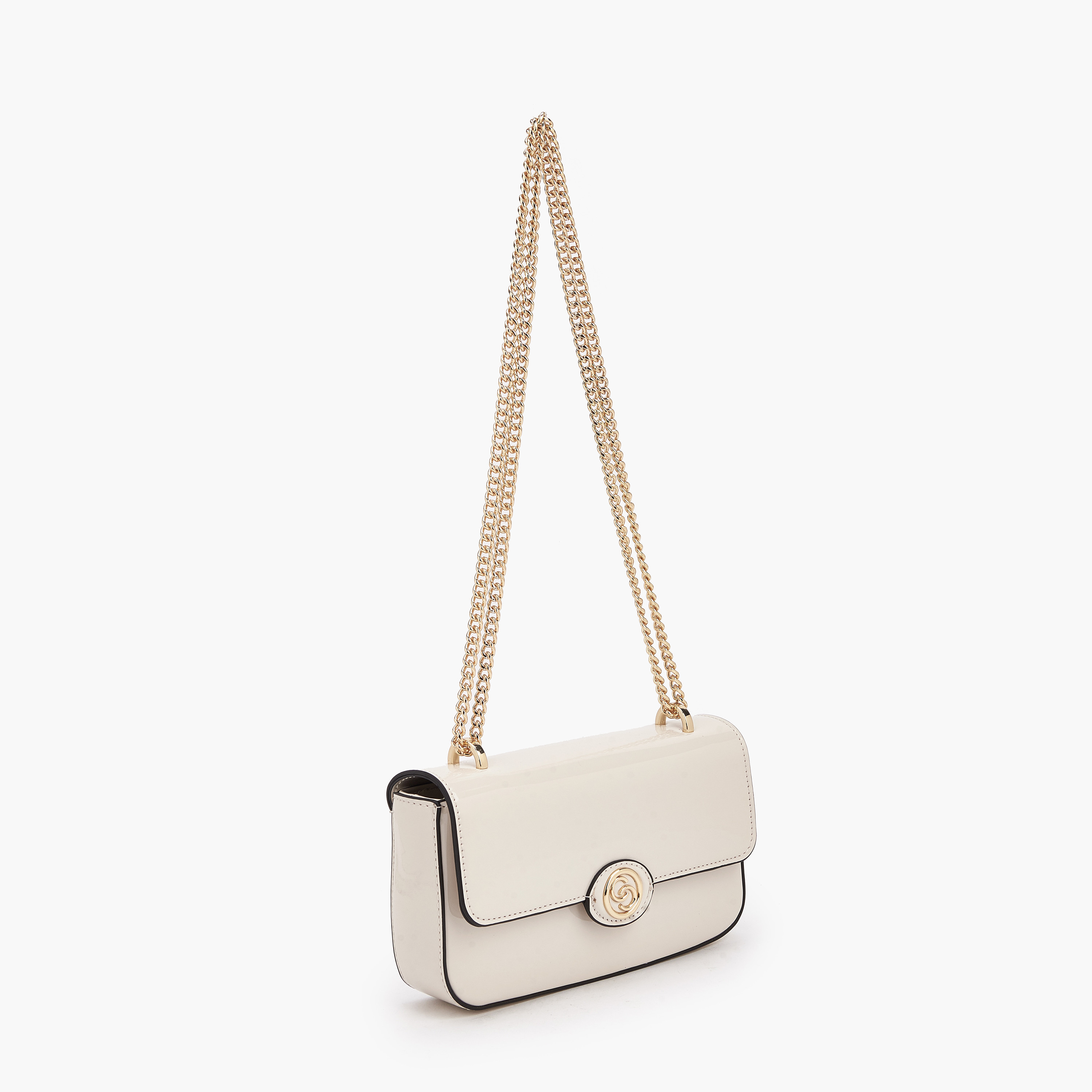 Celeste Solid Crossbody Bag with Chain Strap-women-bagsandwallets-handbags-image-4