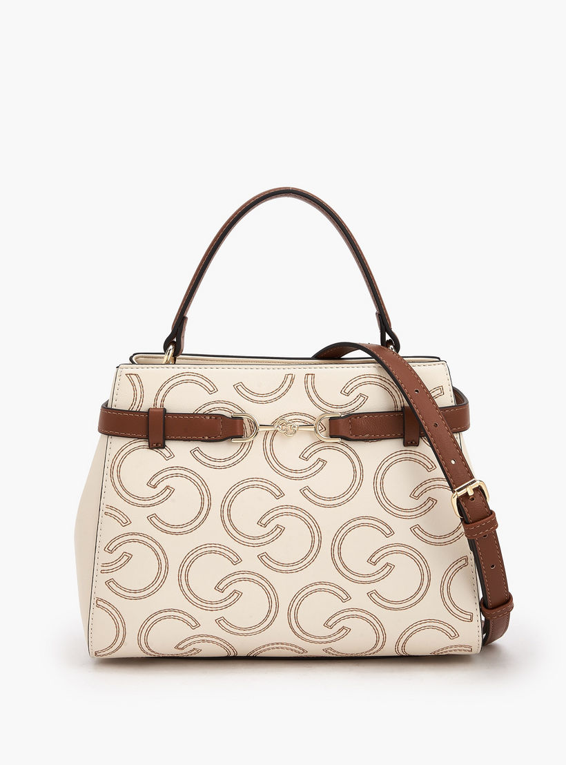 شنطة توتي بتطريز مونوجرام وحزام قابل للتعديل من سيليست-women-bagsandwallets-handbags-image-1