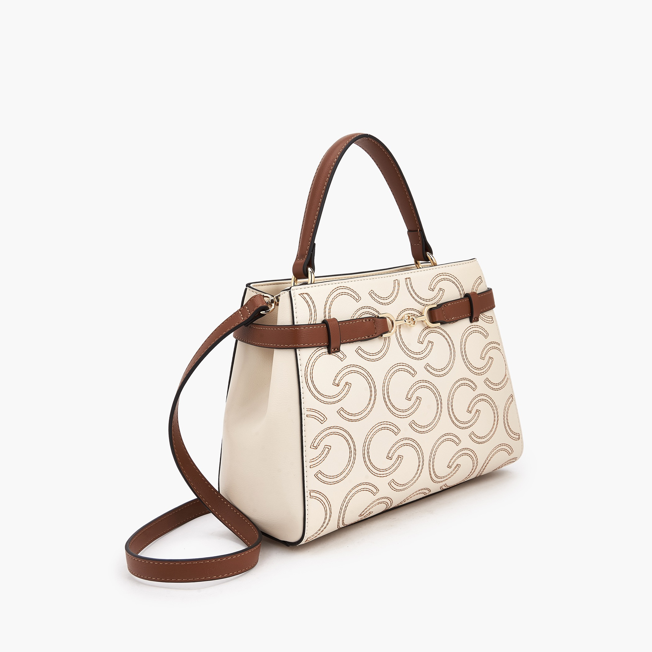 شنطة توتي بتطريز مونوجرام وحزام قابل للتعديل من سيليست-women-bagsandwallets-handbags-image-4