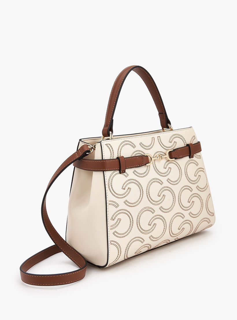 شنطة توتي بتطريز مونوجرام وحزام قابل للتعديل من سيليست-women-bagsandwallets-handbags-image-4