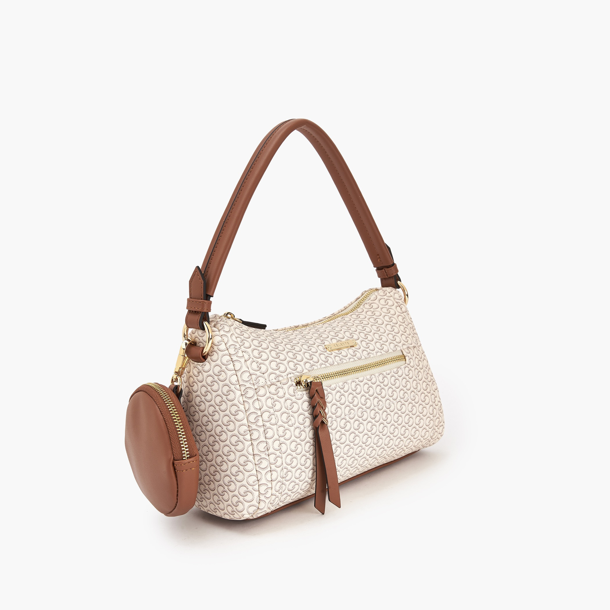شنطة كتف بارزة الملمس مع شنطة صغيرة من سيليست-women-bagsandwallets-handbags-image-3