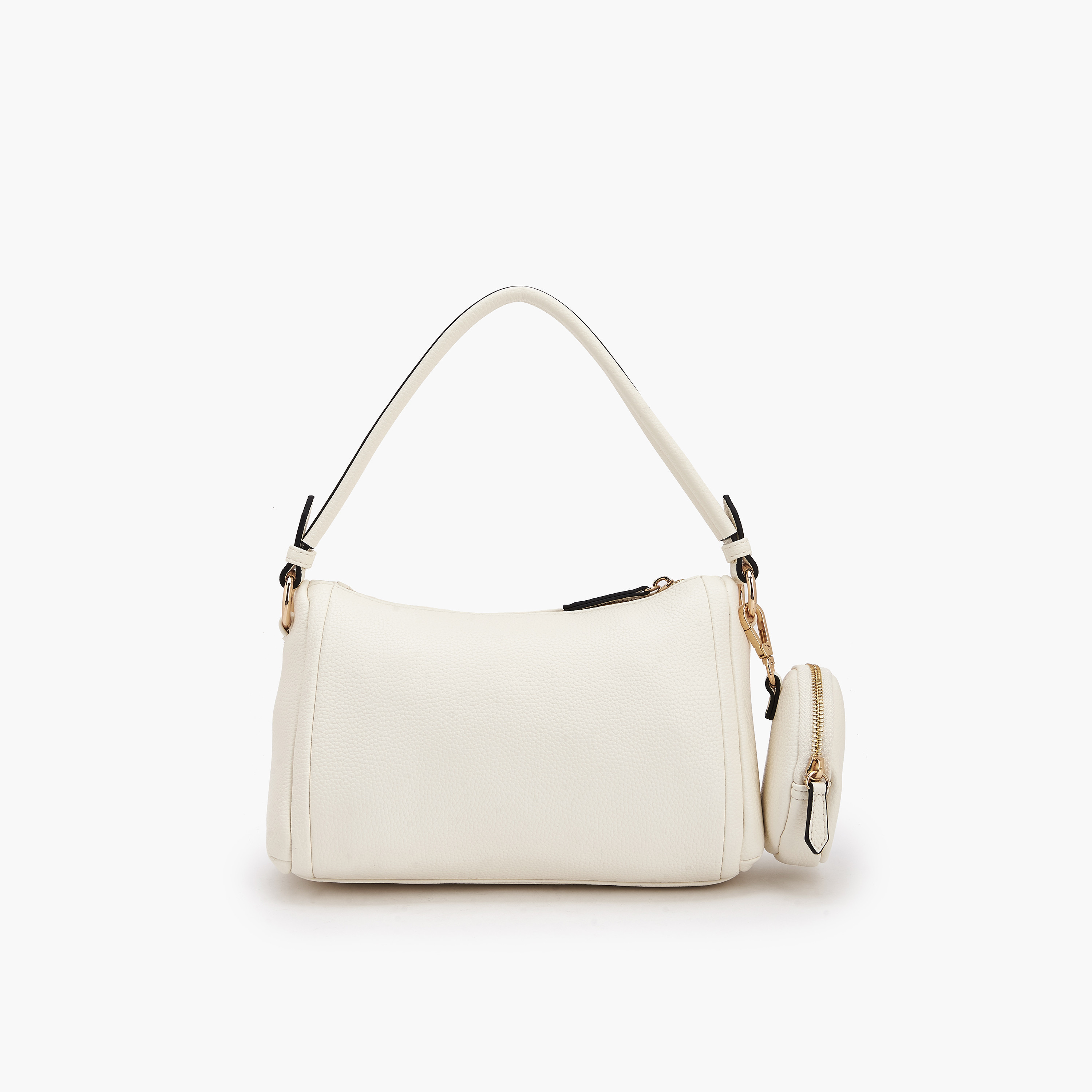 Celeste Textured Shoulder Bag with Pouch-women-bagsandwallets-handbags-image-5