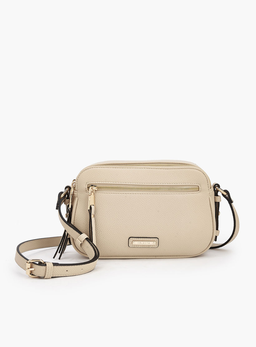 شنطة كروس بودي بارزة الملمس وحزام قابل للتعديل من سيليست-women-bagsandwallets-handbags-image-1