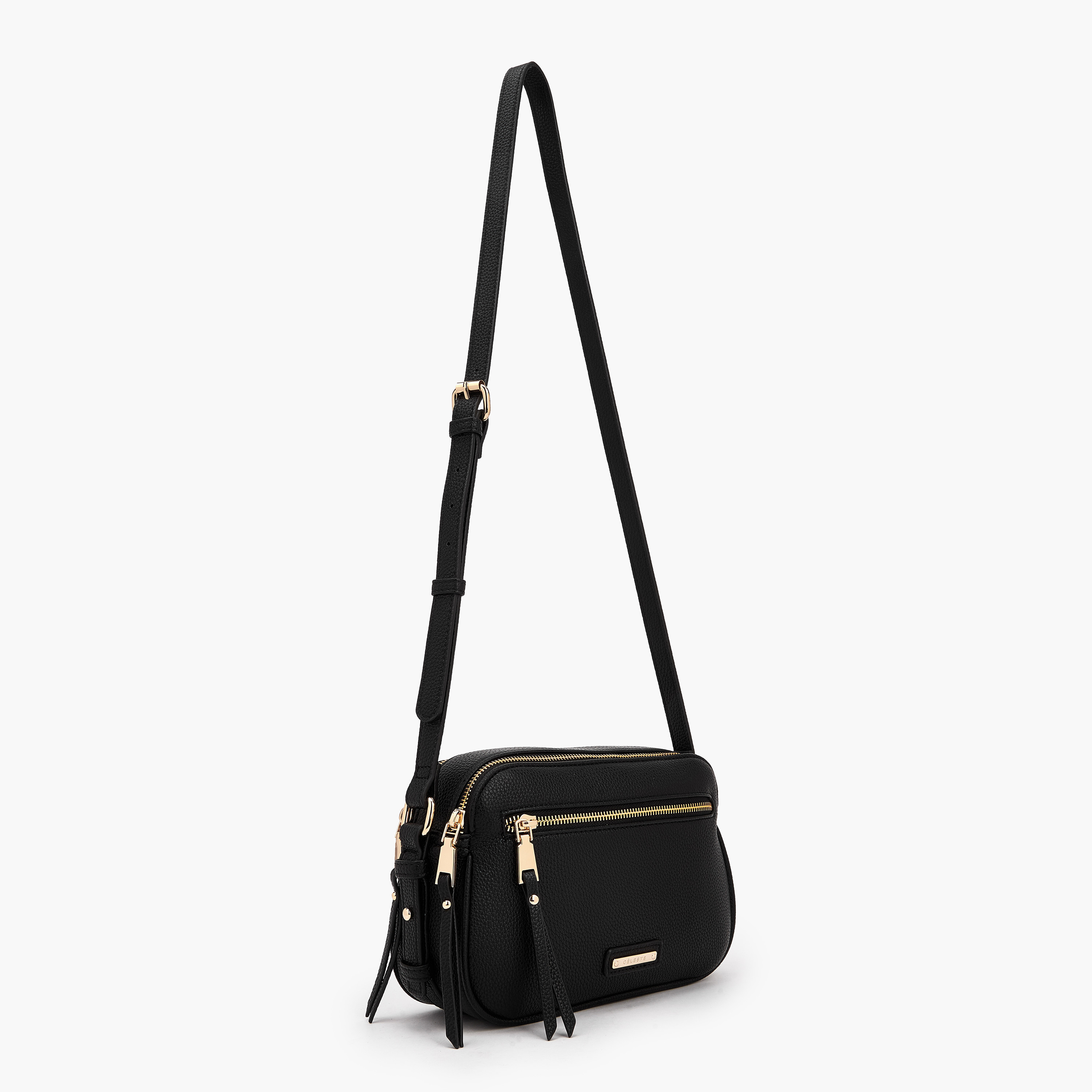 شنطة كروس بودي بارزة الملمس وحزام قابل للتعديل من سيليست-women-bagsandwallets-handbags-image-3