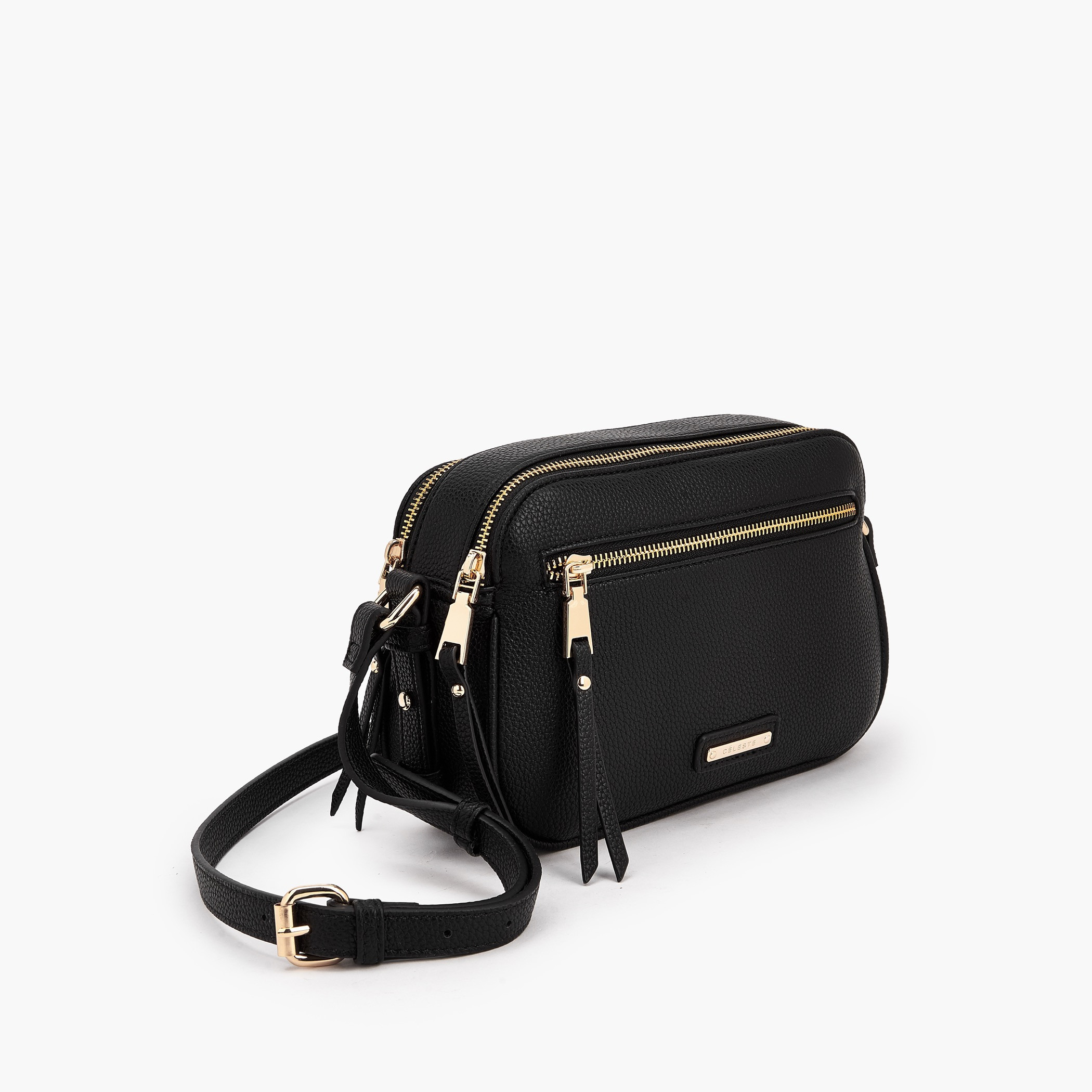 شنطة كروس بودي بارزة الملمس وحزام قابل للتعديل من سيليست-women-bagsandwallets-handbags-image-4