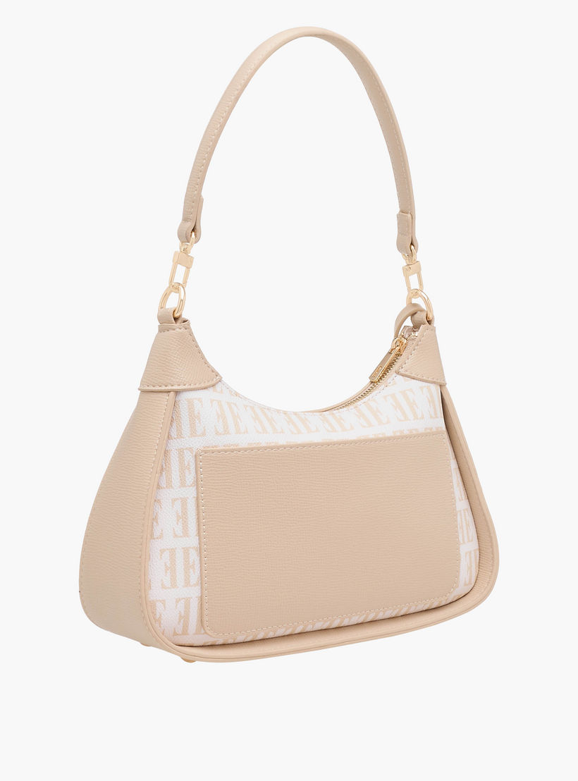 شنطة كتف بحزام قابل للفصل وطبعات مونوجرام من إيل-women-bagsandwallets-handbags-image-5
