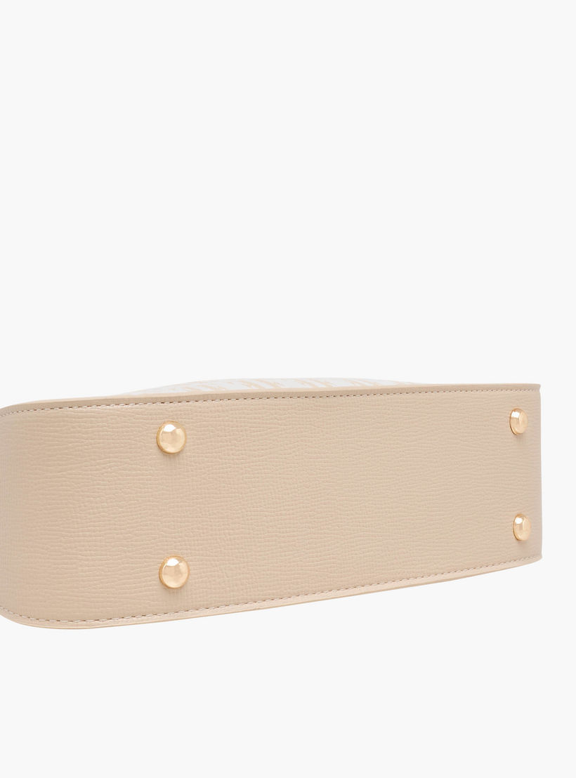 شنطة كتف بحزام قابل للفصل وطبعات مونوجرام من إيل-women-bagsandwallets-handbags-image-9