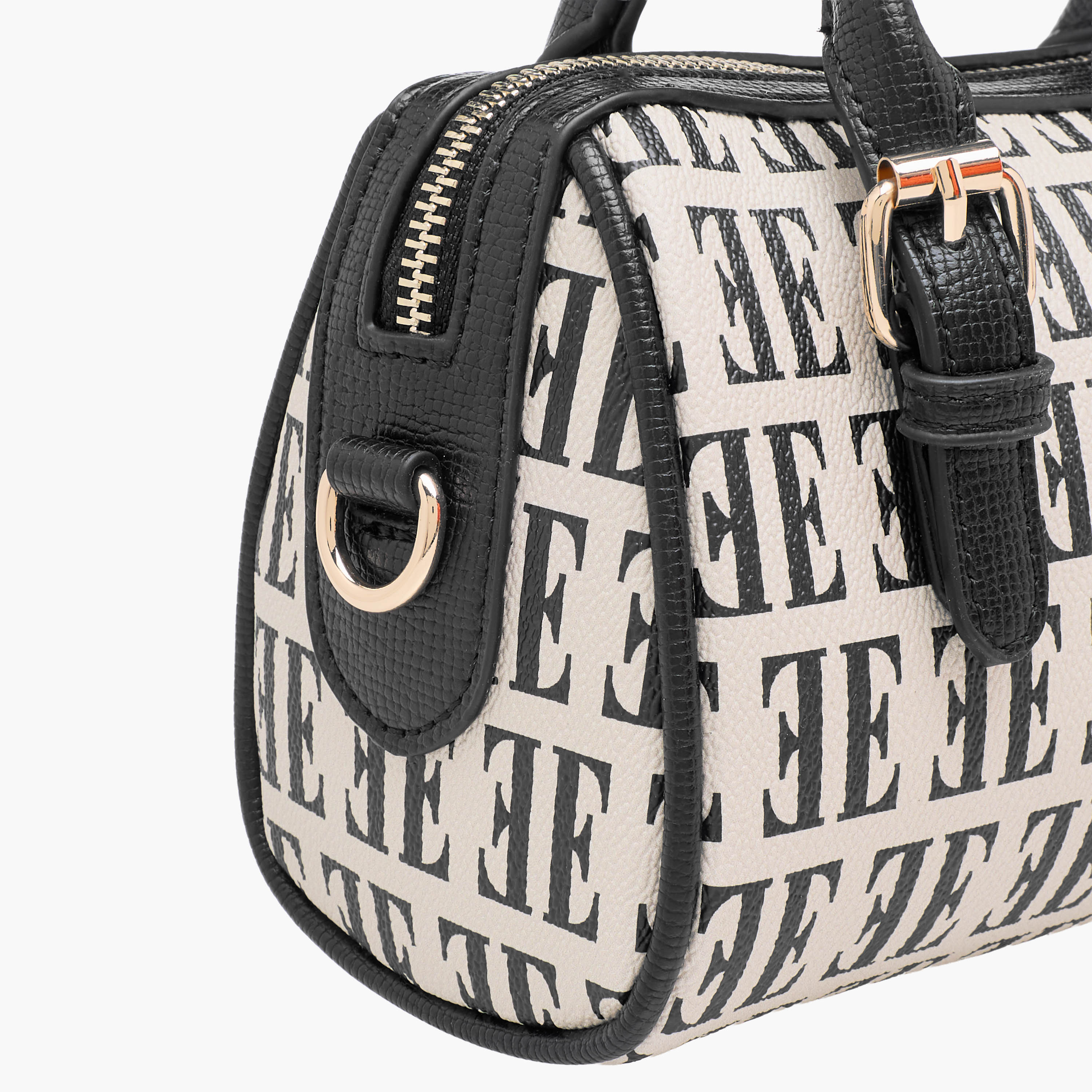 Elle Monogram Print Satchel Bag with Detachable Strap-women-bagsandwallets-handbags-image-7