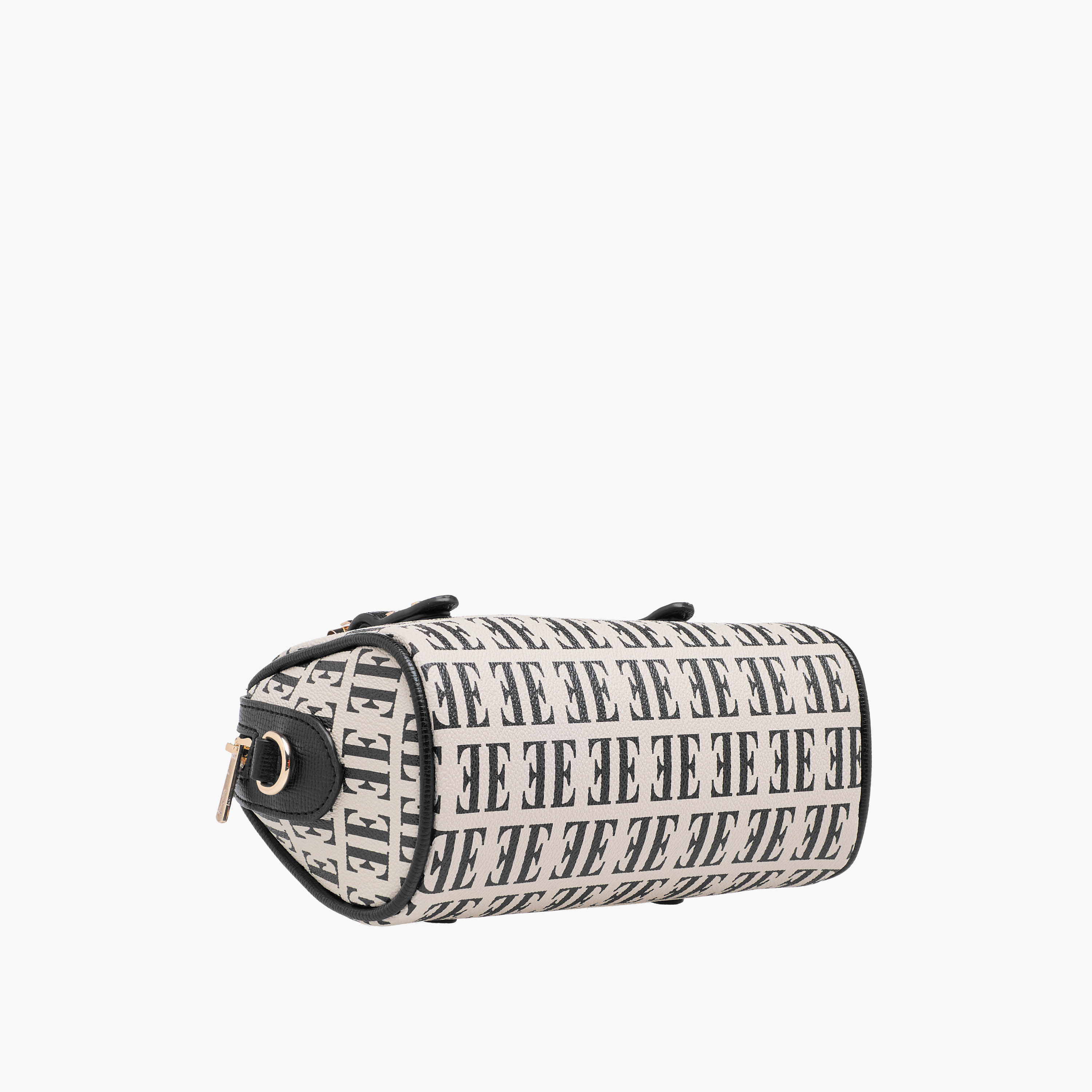 Elle Monogram Print Satchel Bag with Detachable Strap-women-bagsandwallets-handbags-image-8