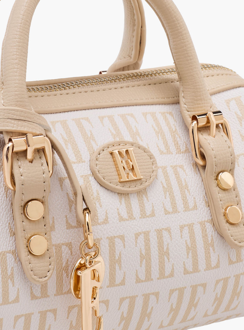 شنطة ساتشيل بطبعات مونوجرام وحزام قابل للفصل من إيل-women-bagsandwallets-handbags-image-5