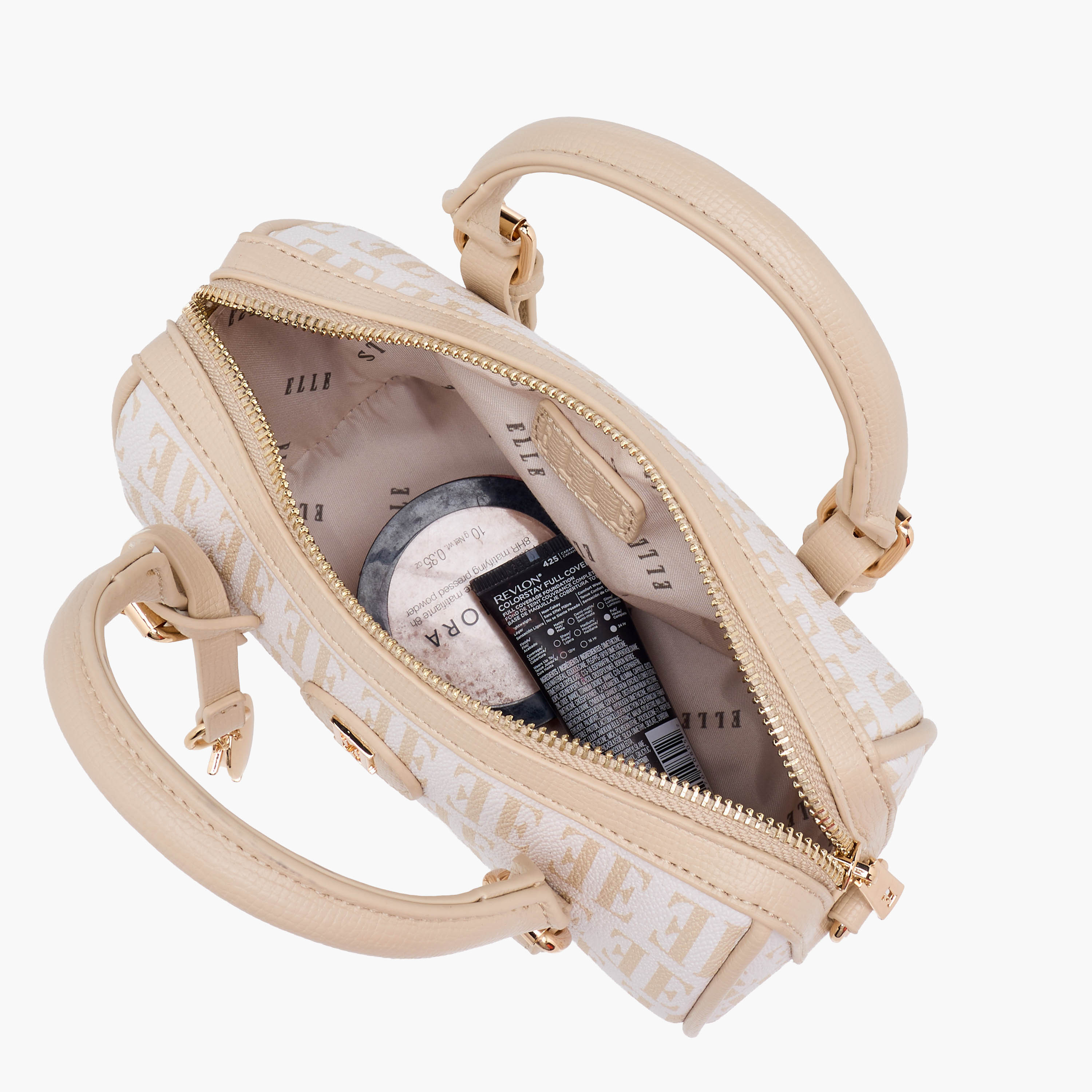 شنطة ساتشيل بطبعات مونوجرام وحزام قابل للفصل من إيل-women-bagsandwallets-handbags-image-9