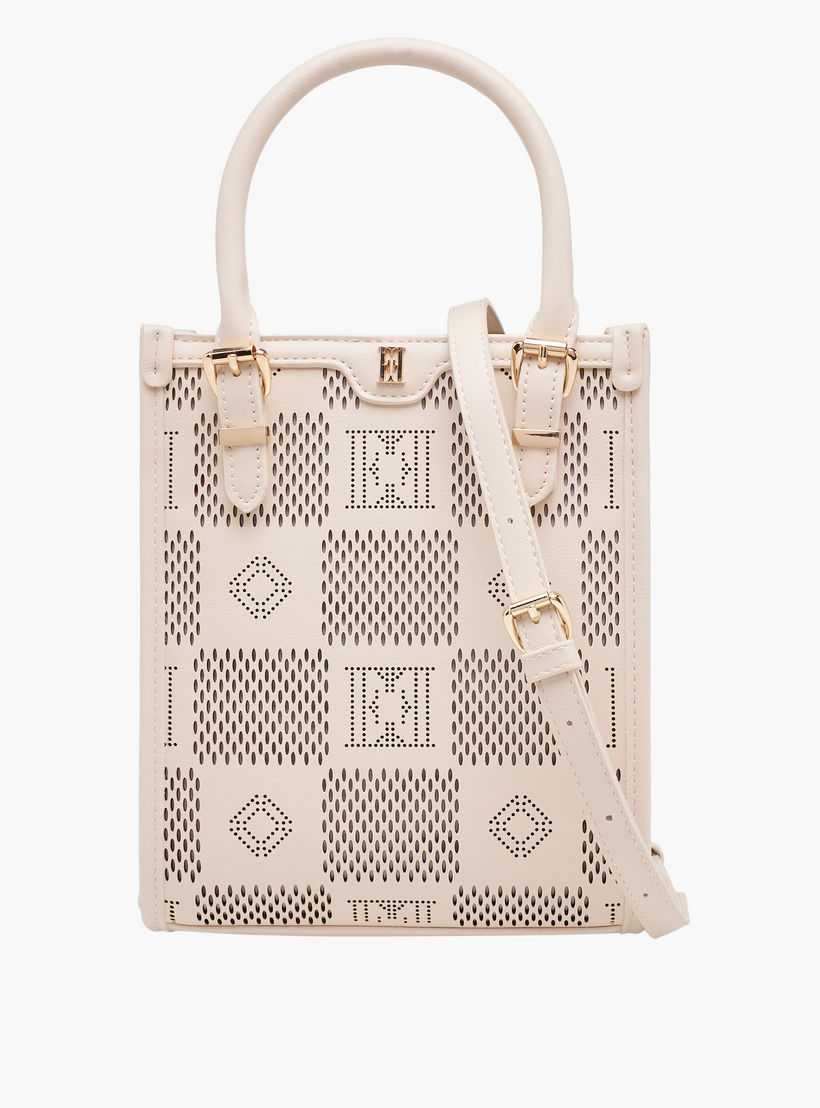 شنطة توتي بارزة الملمس بحزام قابل للفصل من إيل-women-bagsandwallets-handbags-image-1