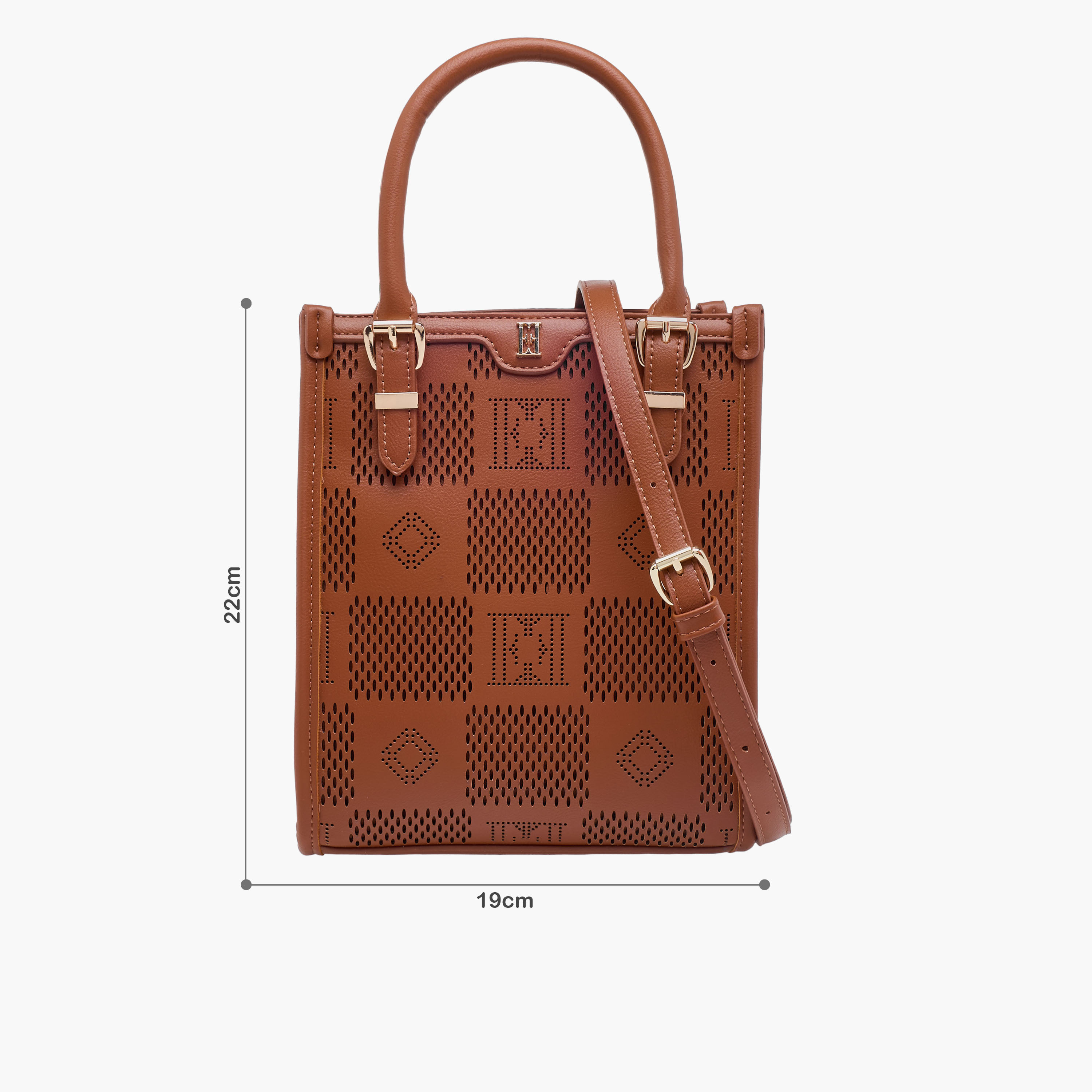 شنطة توتي بارزة الملمس بحزام قابل للفصل من إيل-women-bagsandwallets-handbags-image-2