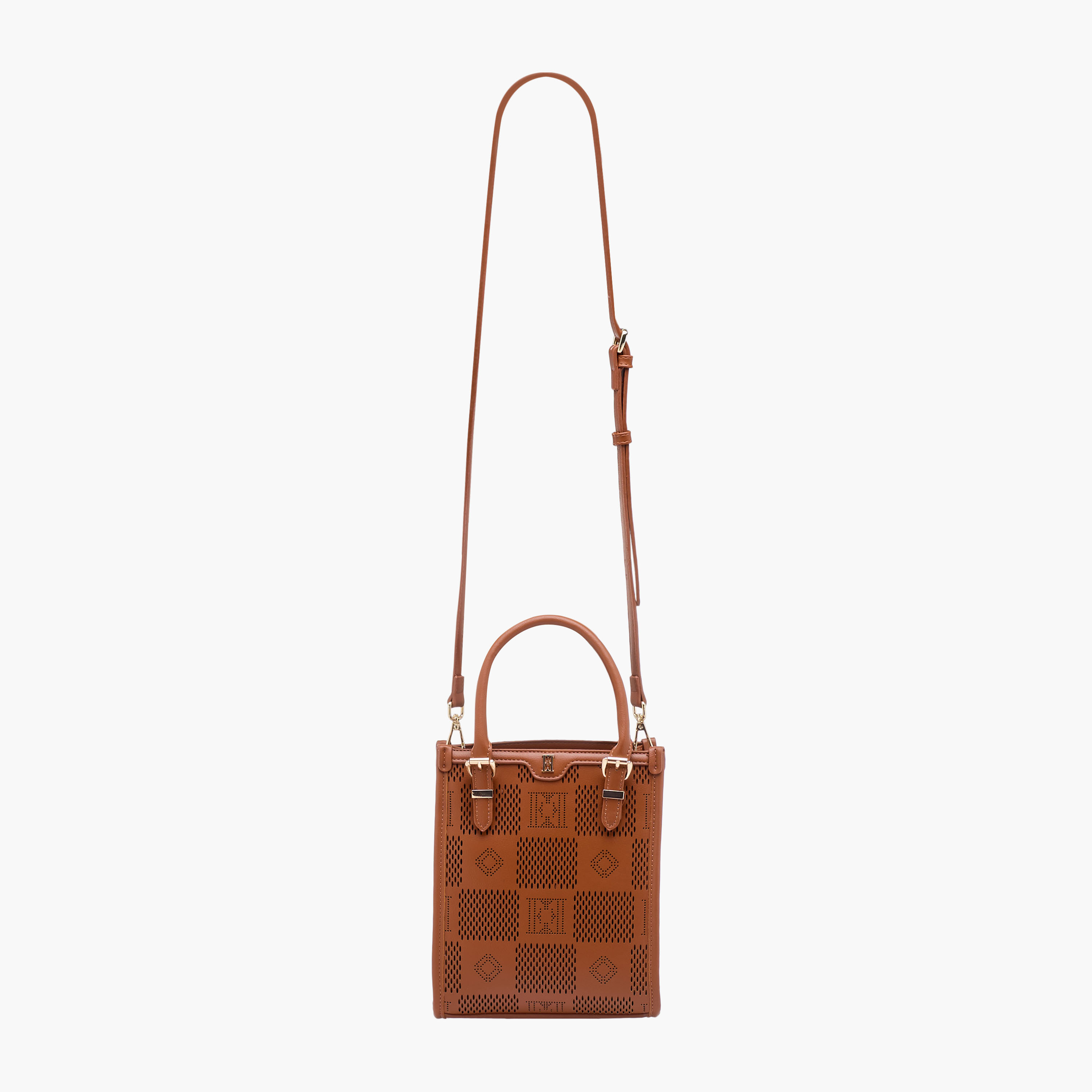 شنطة توتي بارزة الملمس بحزام قابل للفصل من إيل-women-bagsandwallets-handbags-image-4